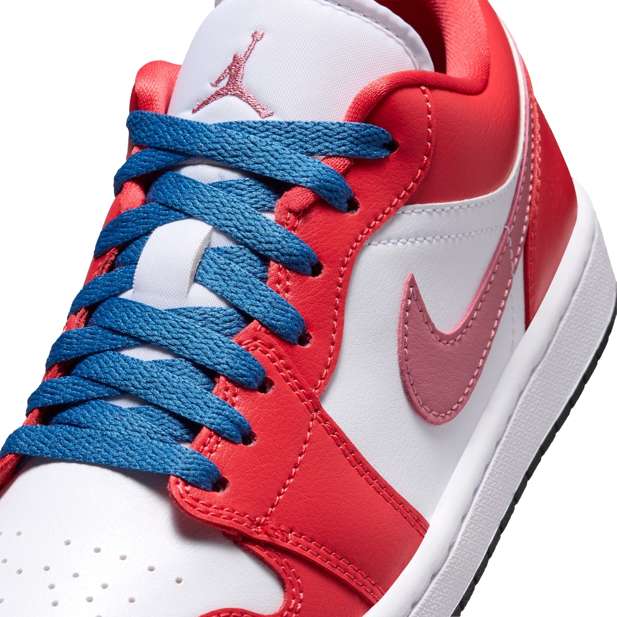 Track Red/true Blue-white-desert Berry Sneakers on a white background