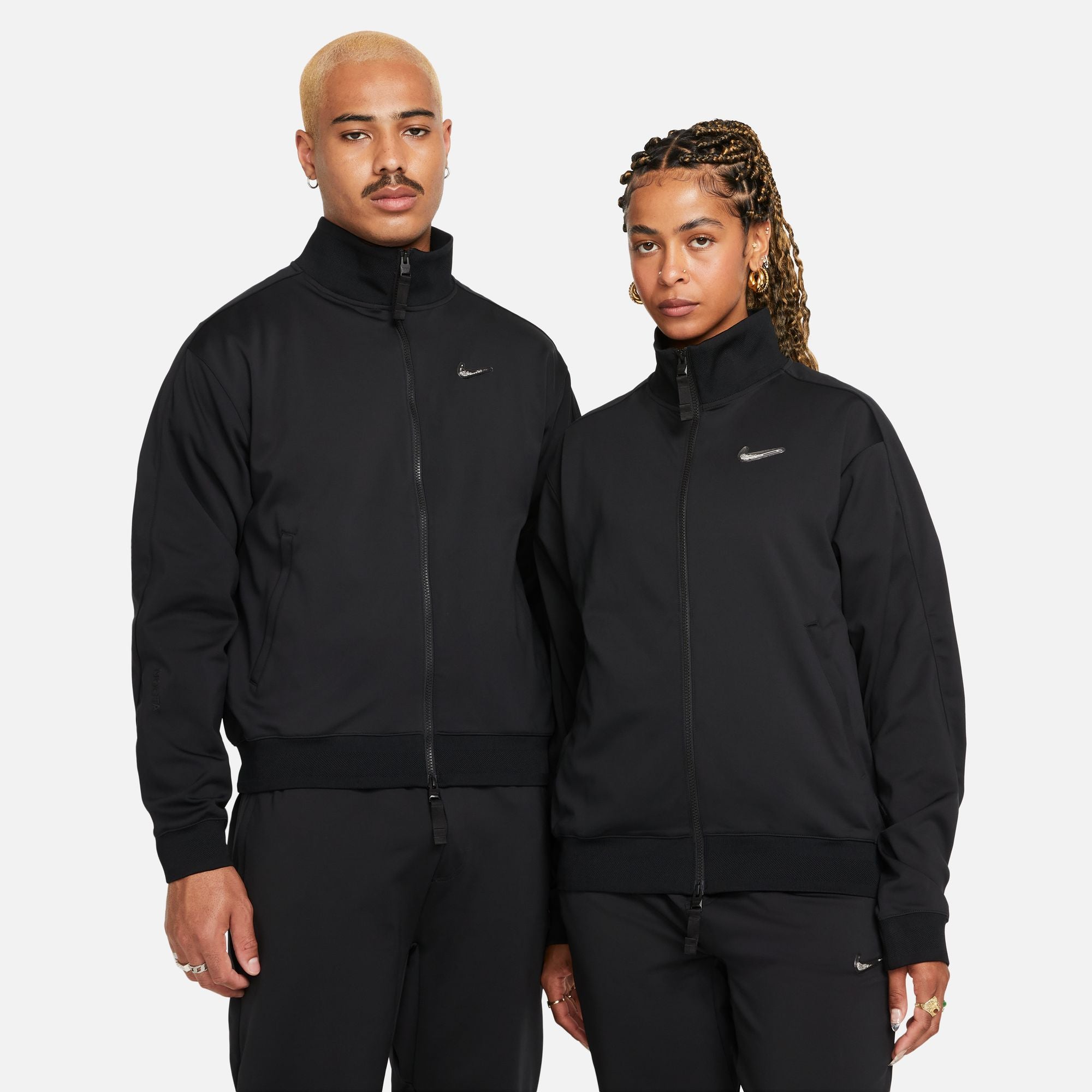 NOCTA Mens Full-Zip Knit Top