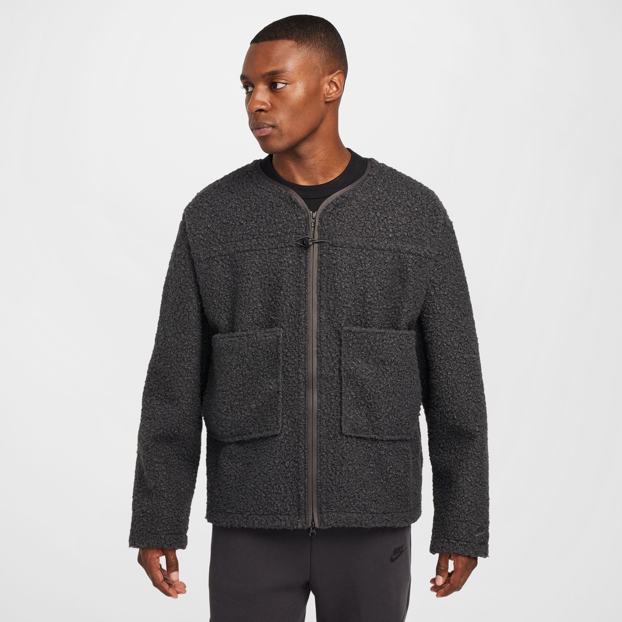 Nike Mens High Pile Fleece Jacket
