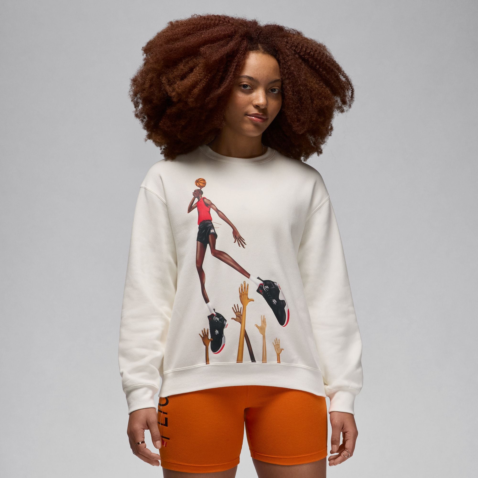 Air Jordan Womens Art Fleece Crew