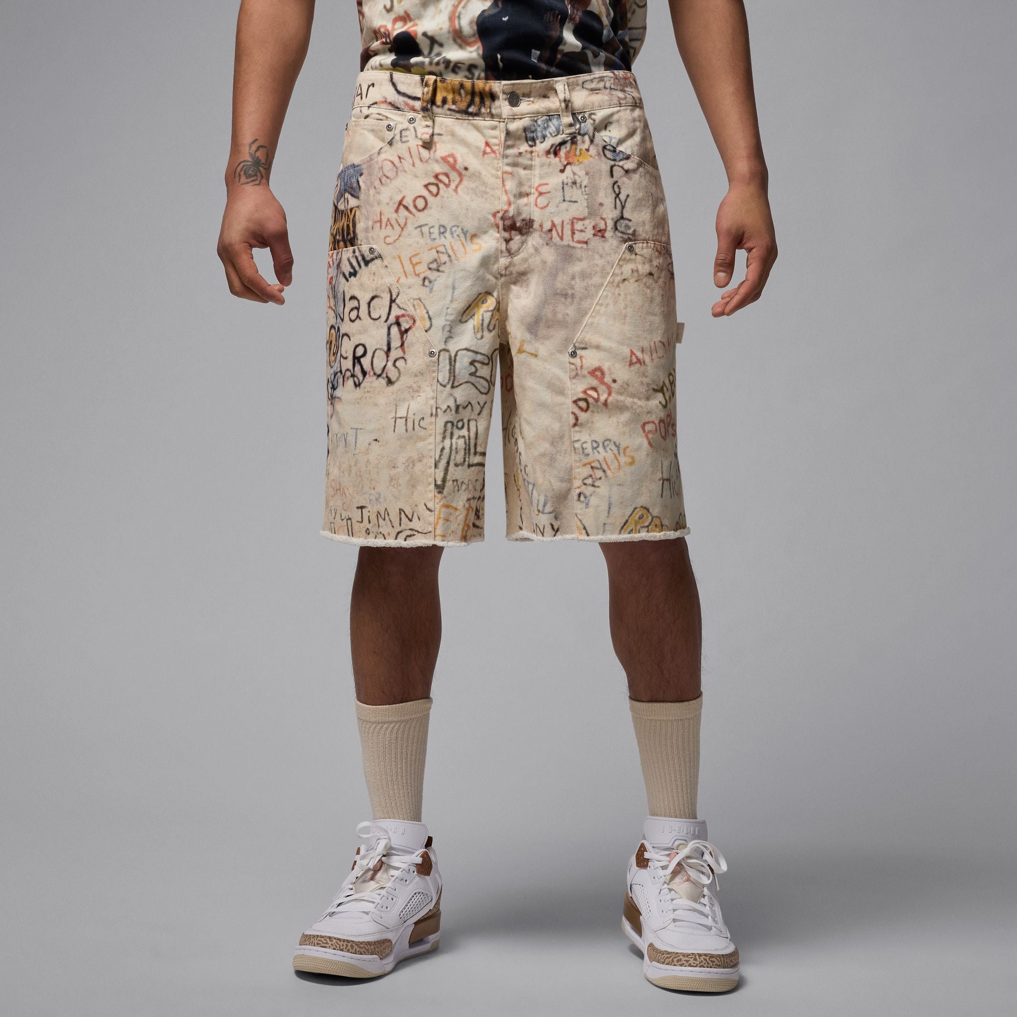 Air Jordan Mens Printed Shorts