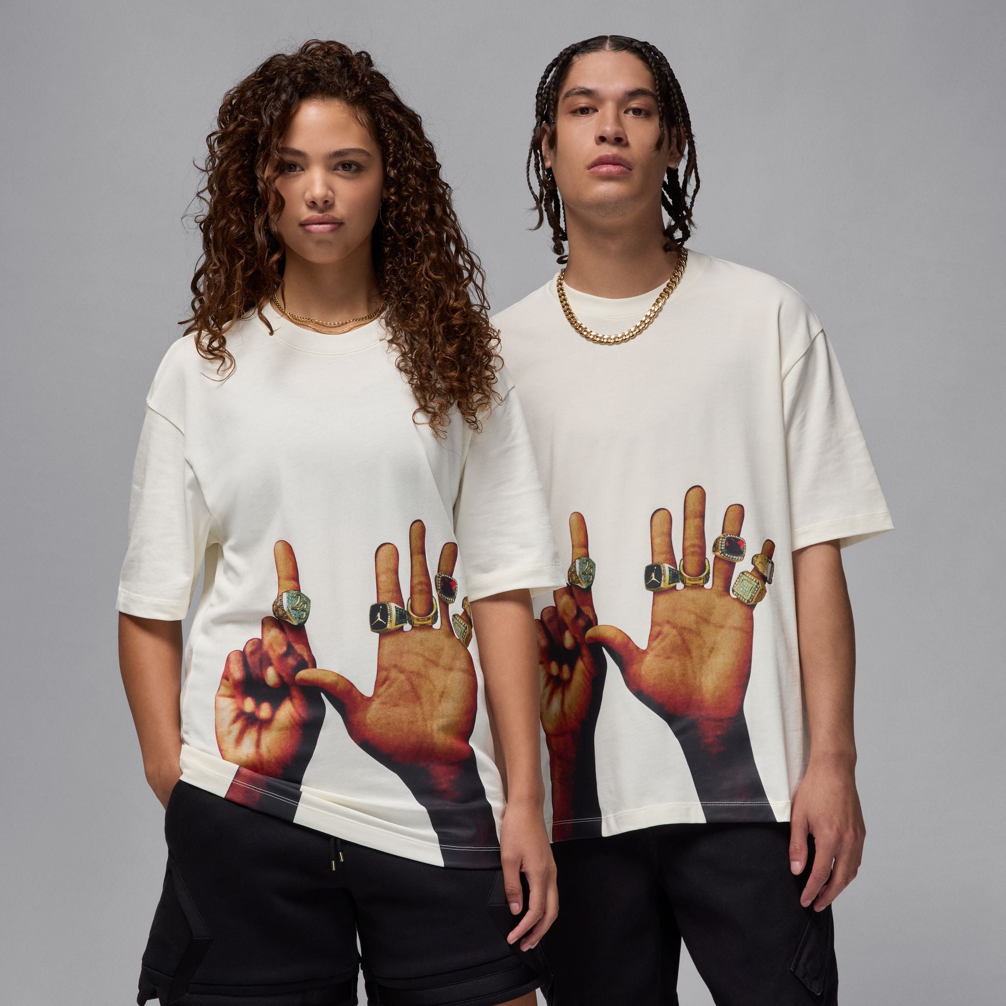 Air Jordan Mens Rings Tee