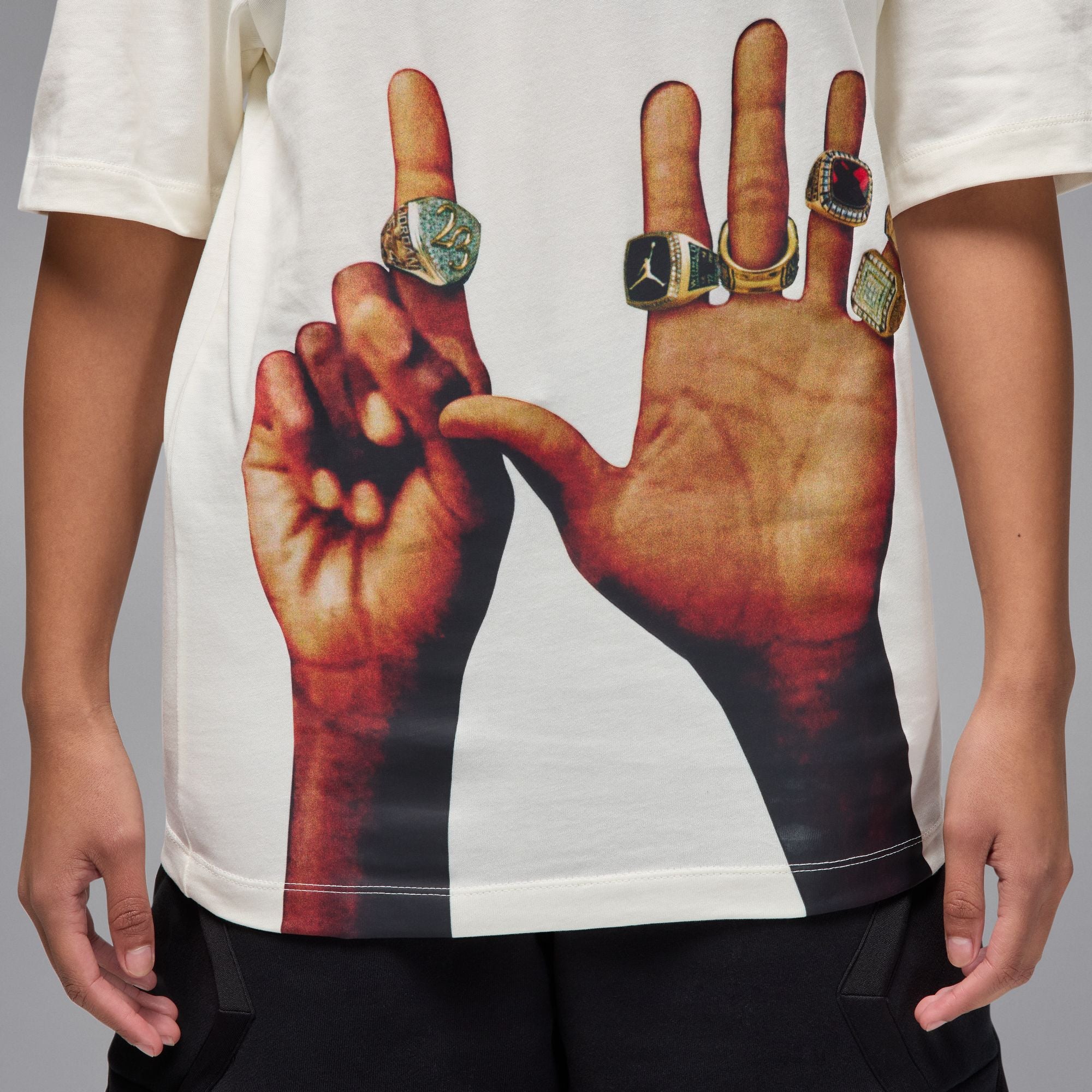 Air Jordan Mens Rings Tee