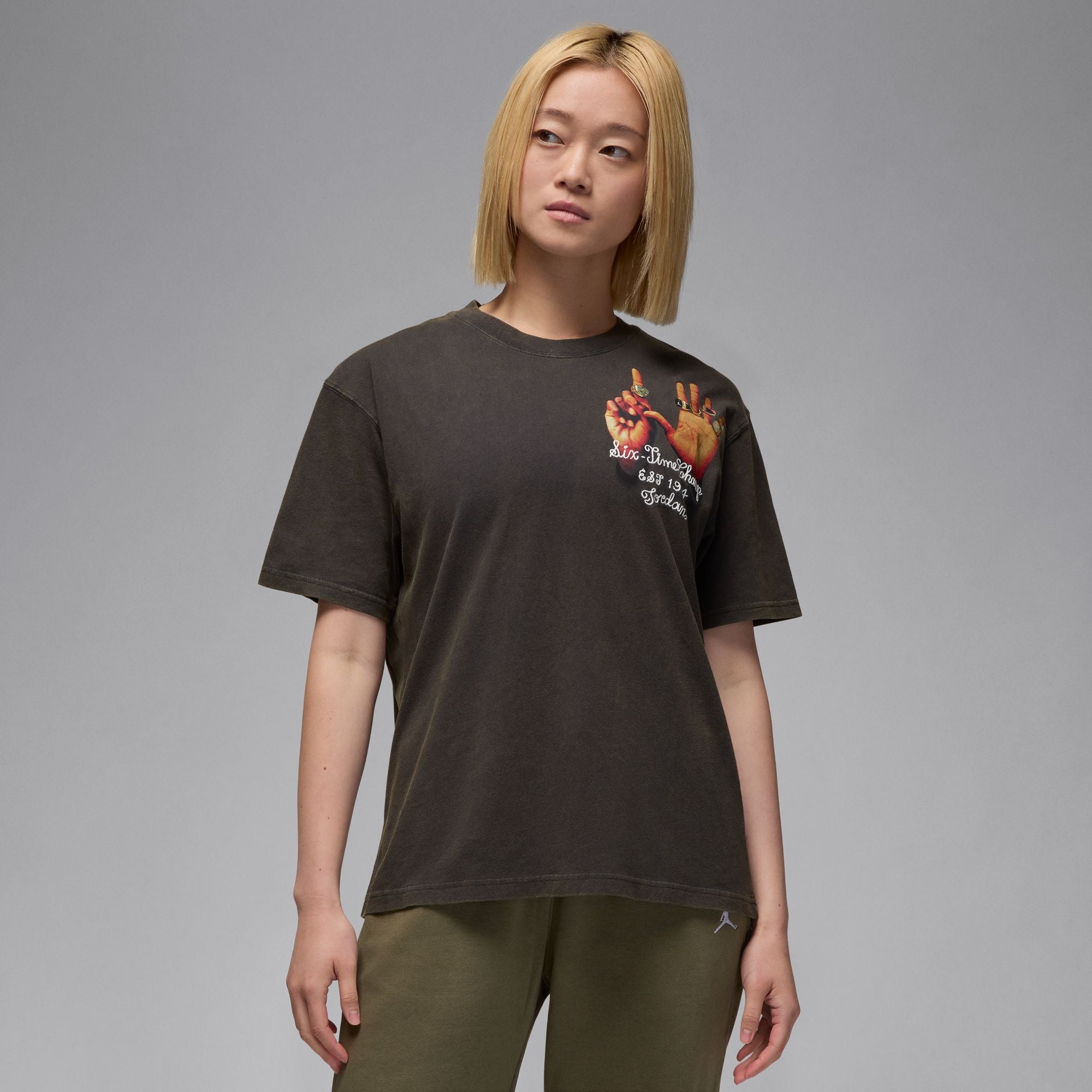 Air Jordan Womens Rings Graphic Tee