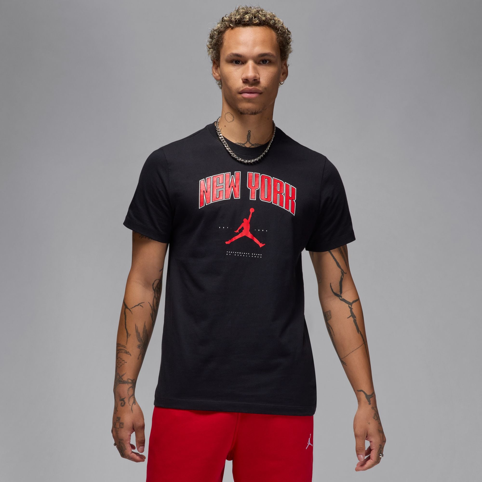 Air Jordan Mens New York Tee