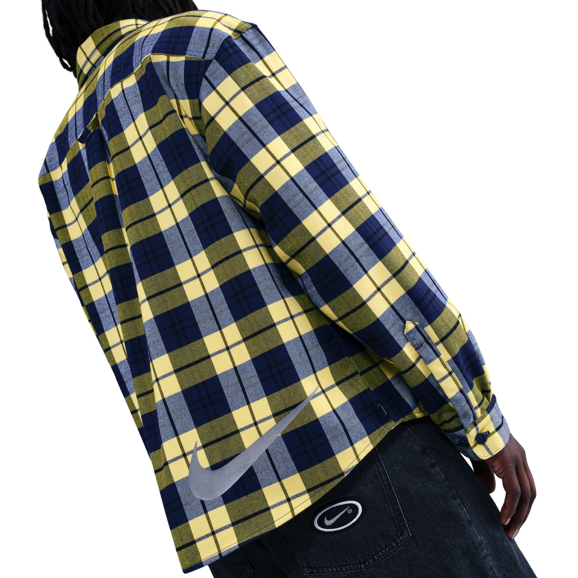 Nike SB Mens Koston Button Up Flannel