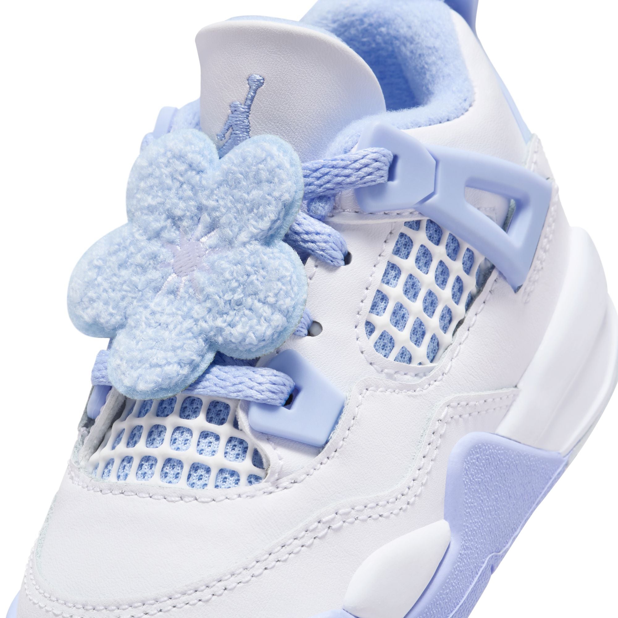 Air Jordan 4 Infants Retro "Aluminum" Shoes