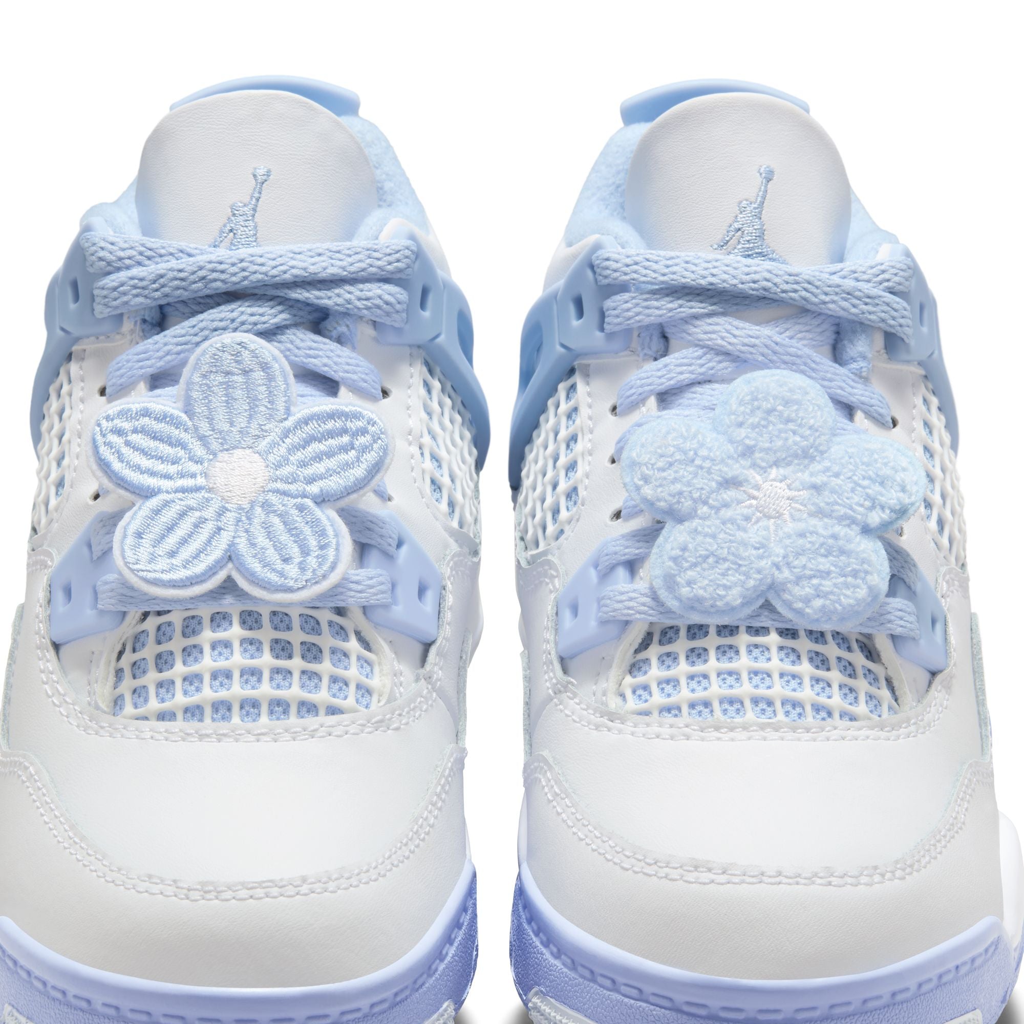 Air Jordan 4 Little Kids Retro "Aluminum" Shoes