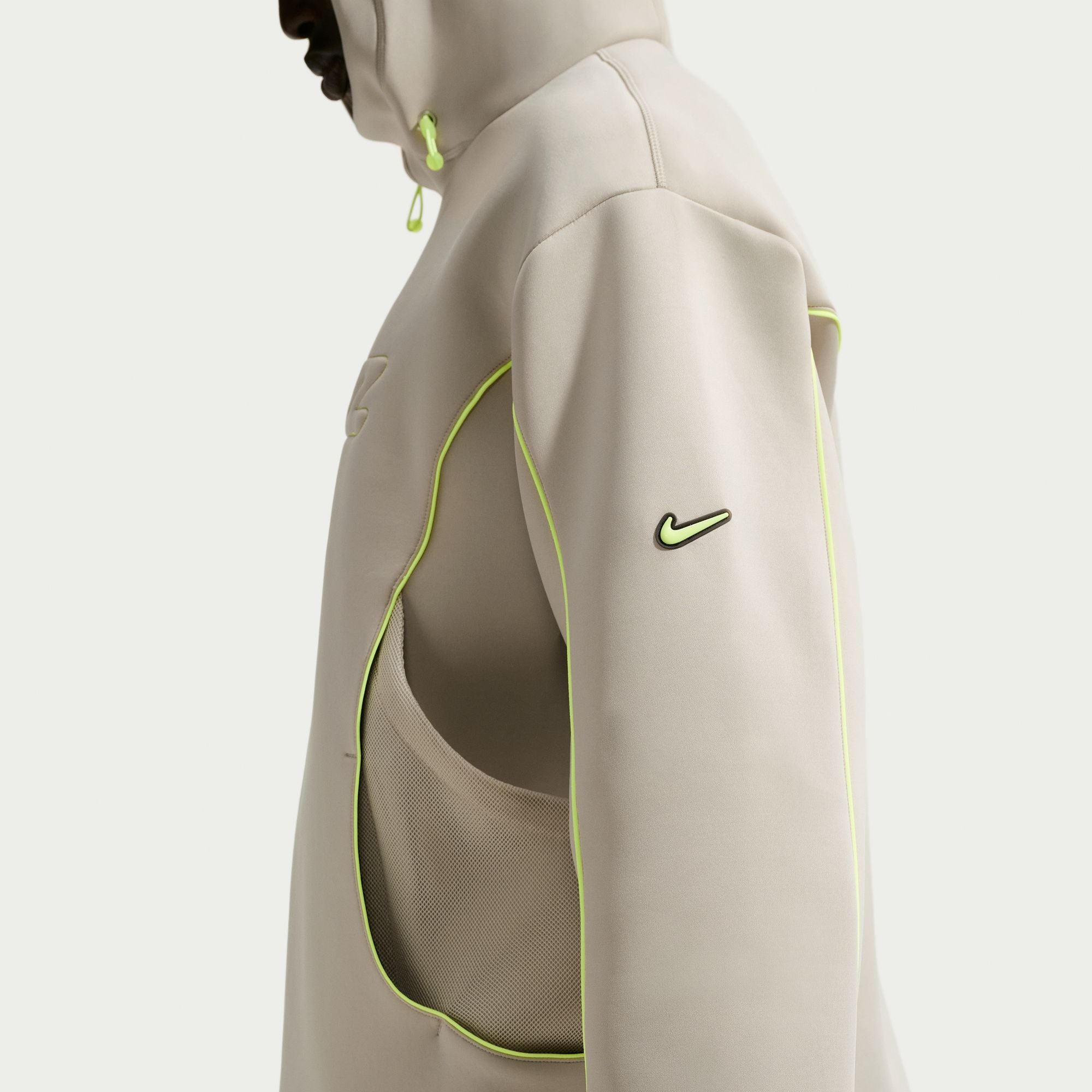Nike Mens Project F.R.O.G. Bubble Mesh Pullover Hoodie
