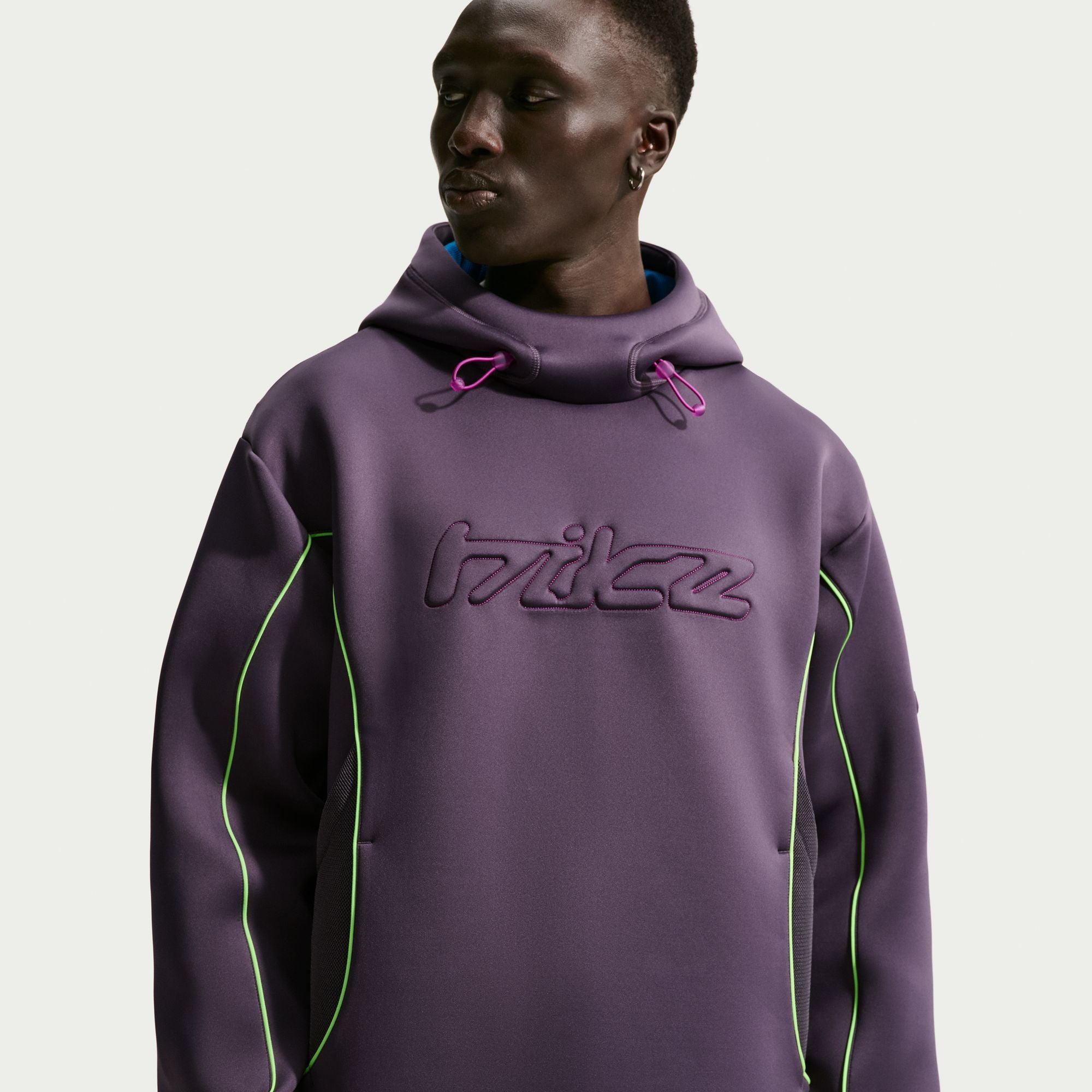 Nike Mens Project F.R.O.G. Bubble Mesh Pullover Hoodie