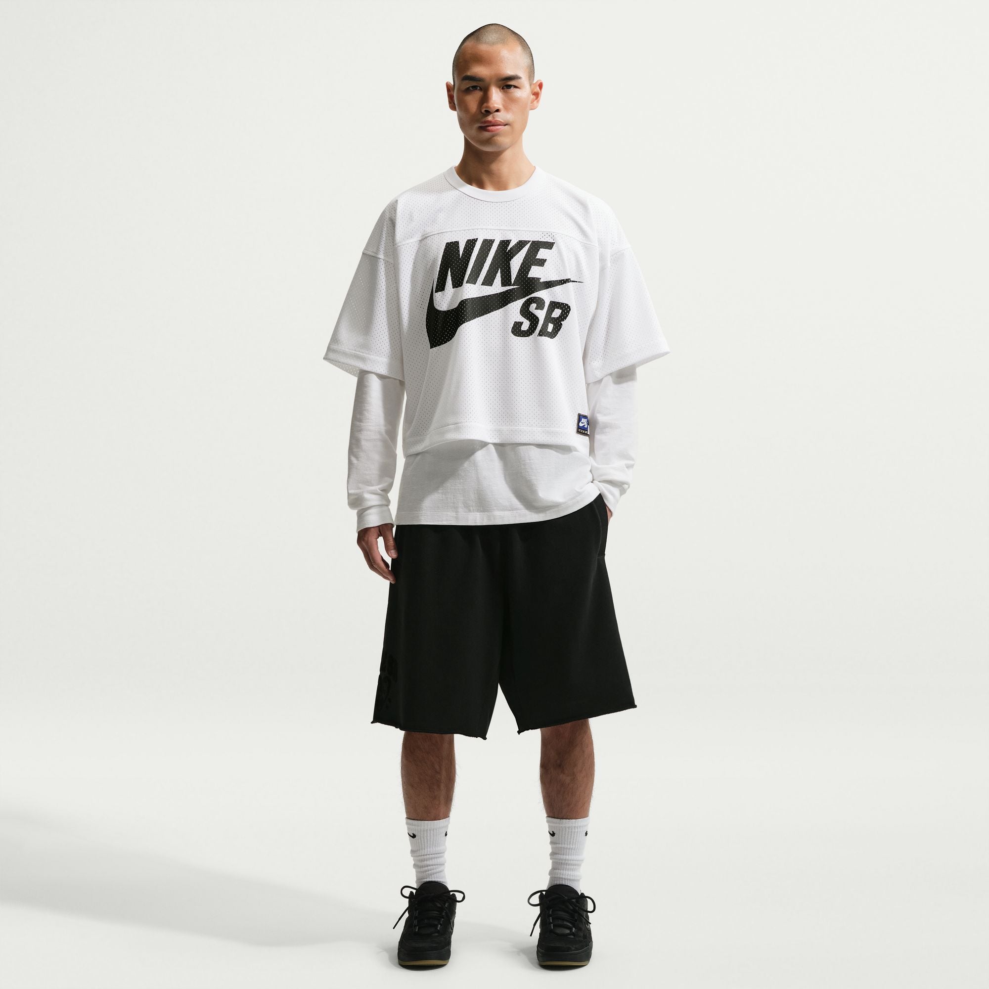 Nike SB Mens Mesh Football Jersey Skate Top