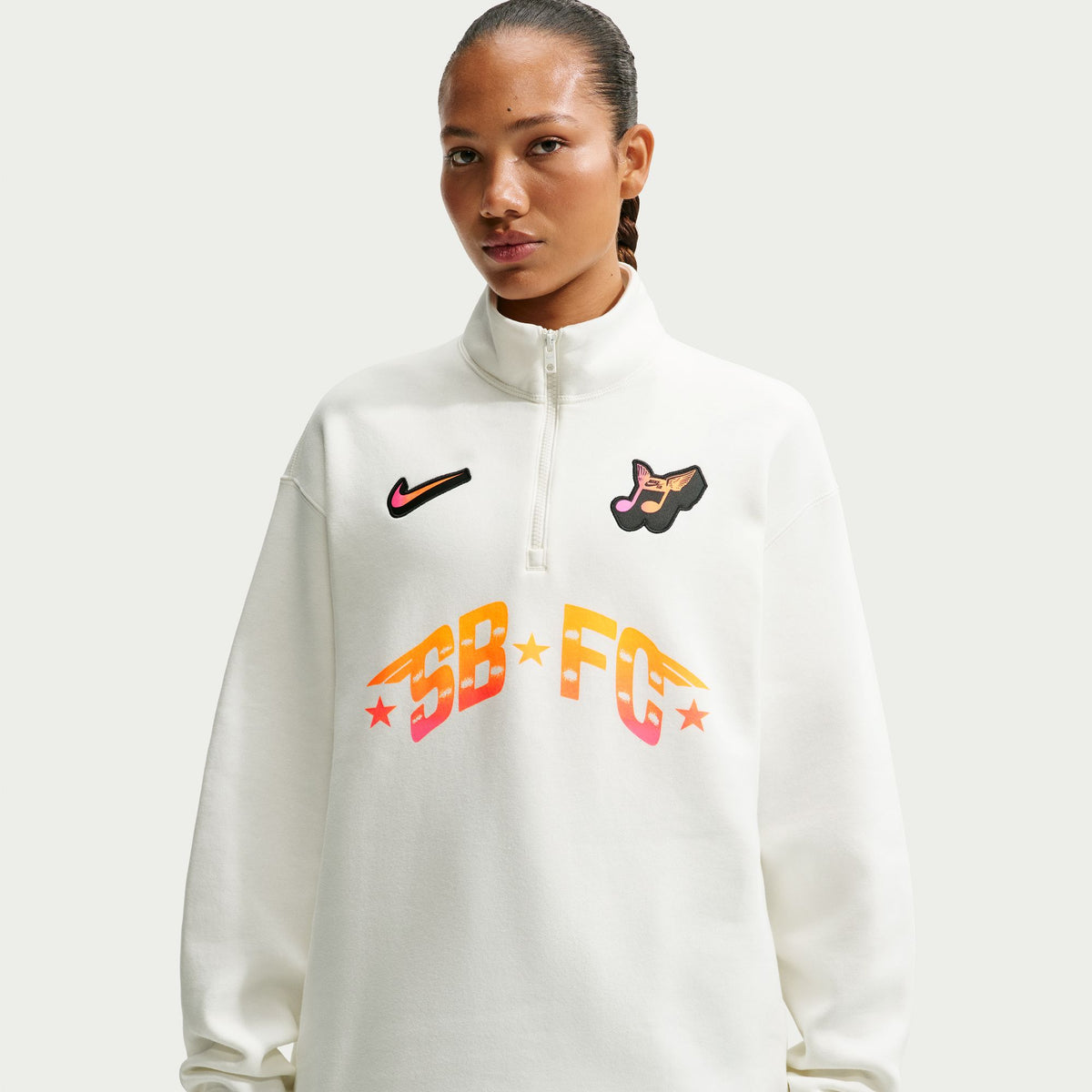Nike SB Mens Skate Half-Zip Fleece Crew Sweatshirt