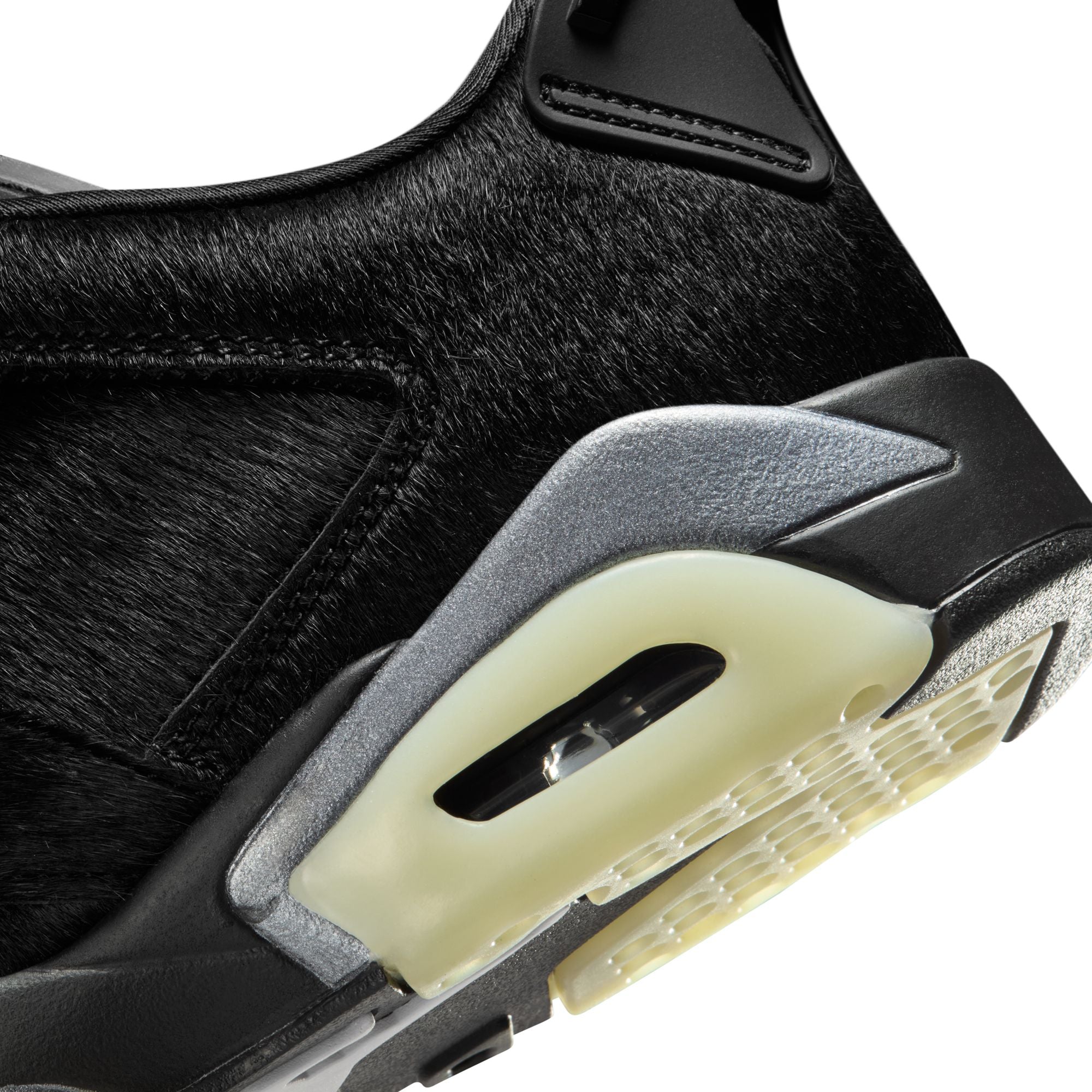 Air Jordan 6 Womens Retro Low "Blackout" Shoes