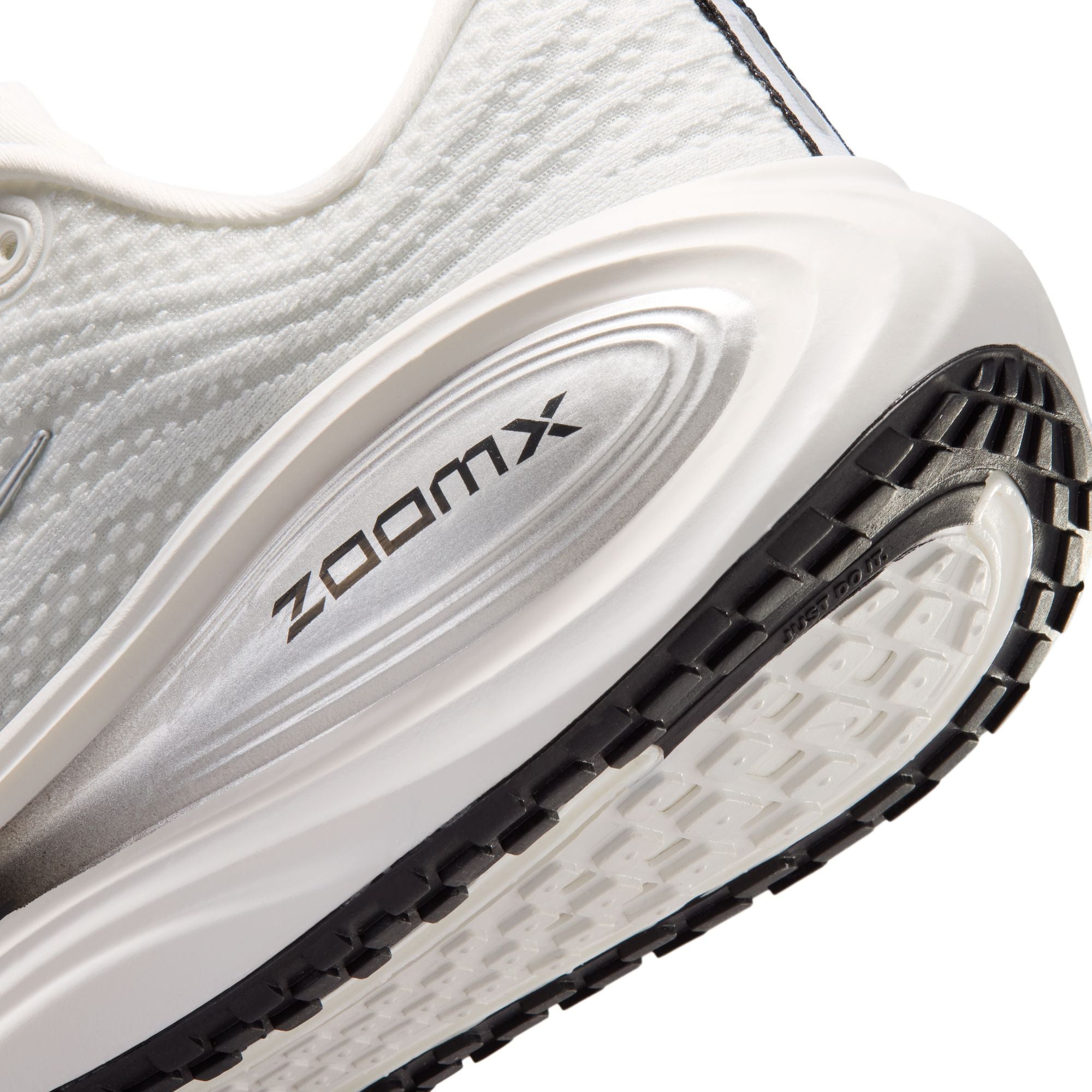 Summit White/metallic Silver-sail Sneakers on a white background