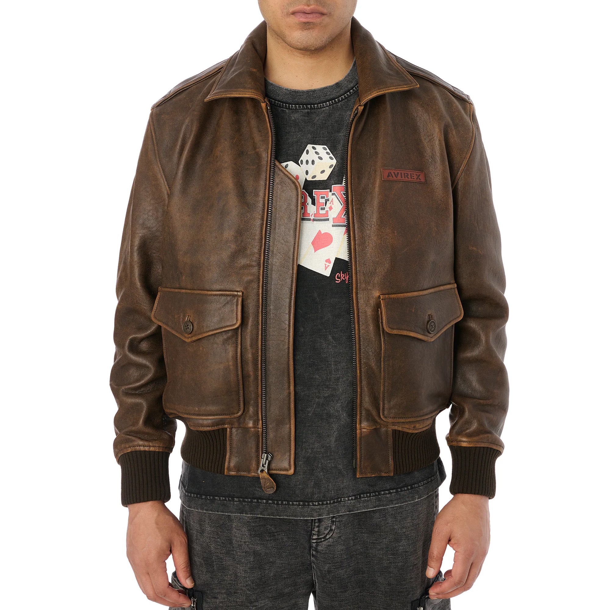 Avirex Mens Sky Charmer A2 Jacket