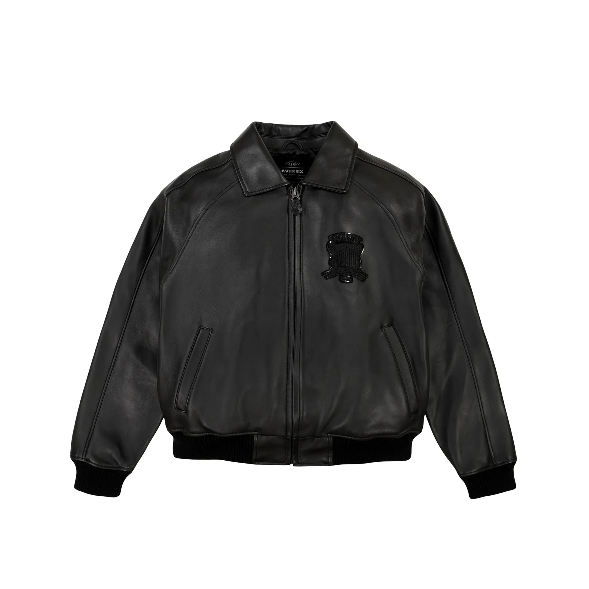 Avirex Mens Black Icon Jacket