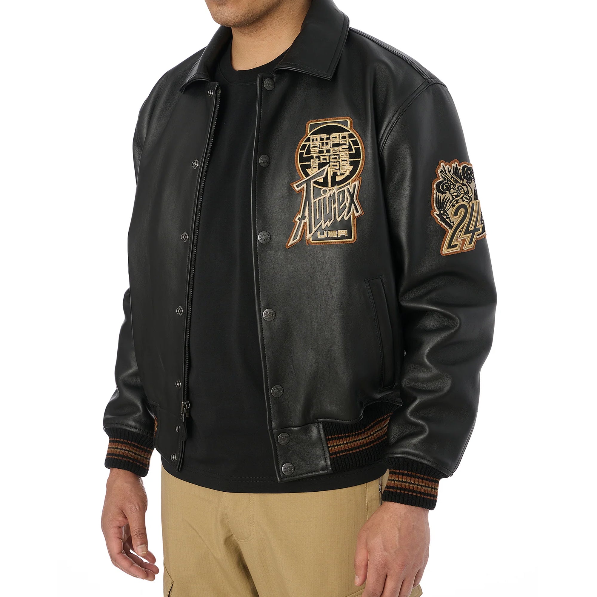 Avirex Mens Twin Dragon Jacket