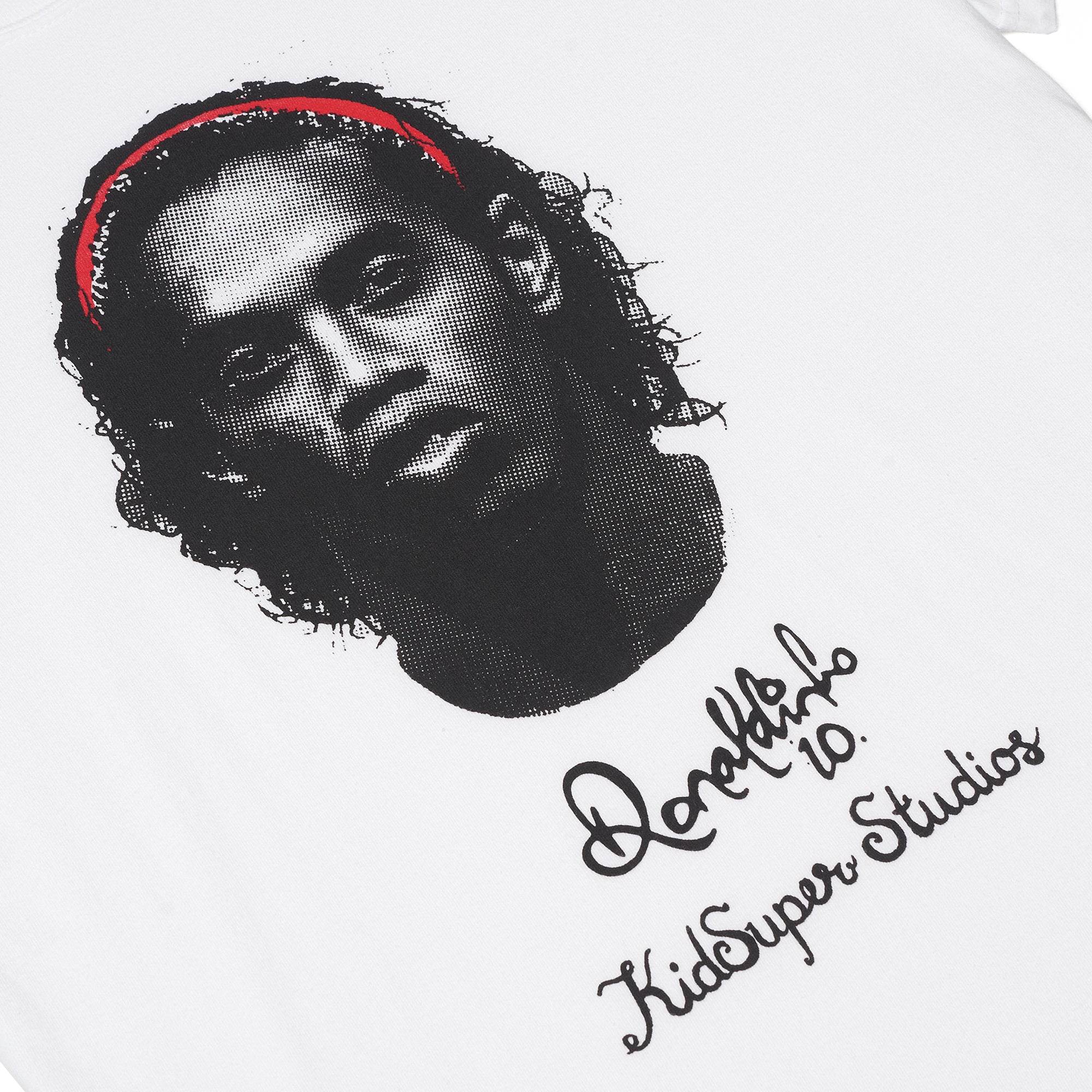 Kidsuper x Ronaldinho Mens Portrait Tee