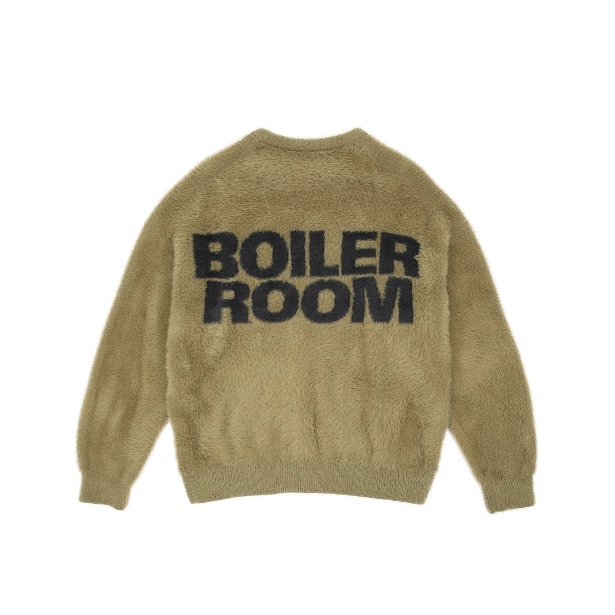 Boiler Room Mens Shaggy Knitwear