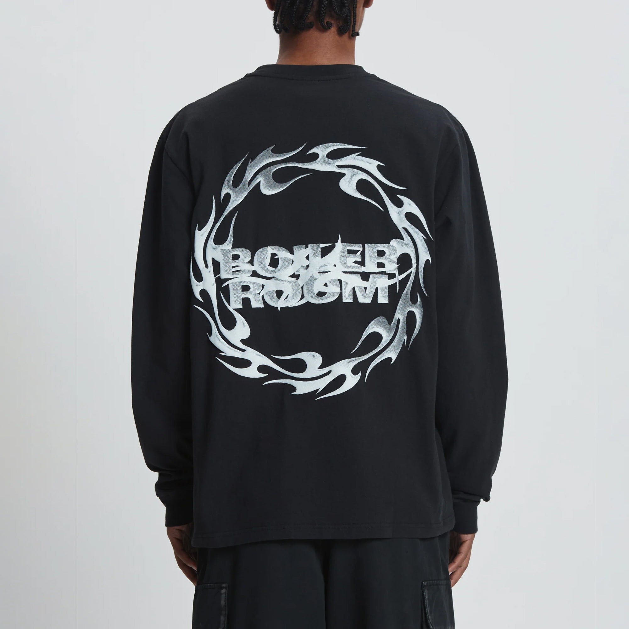 Boiler Room Mens Tribal Long Sleeve