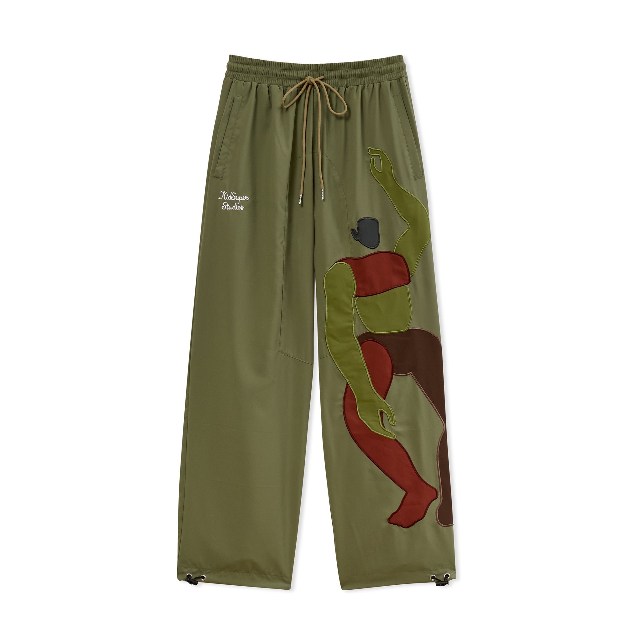KidSuper Mens Falling Guy Track Pants
