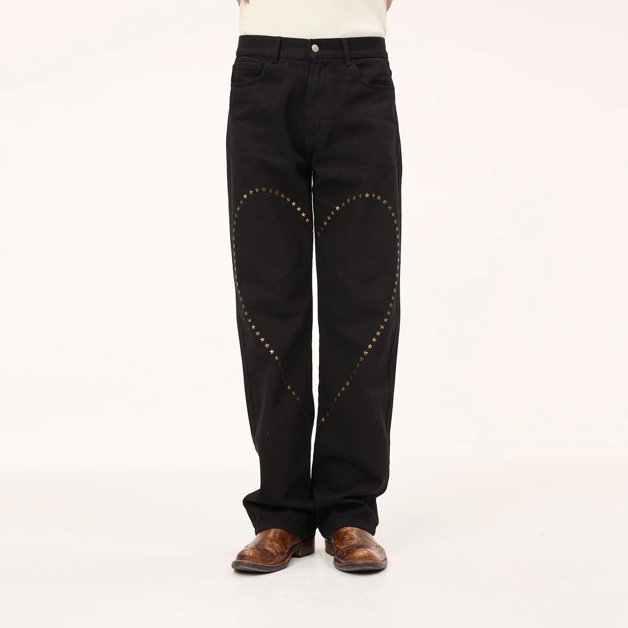Carne Bollente Mens Heart Break Pants
