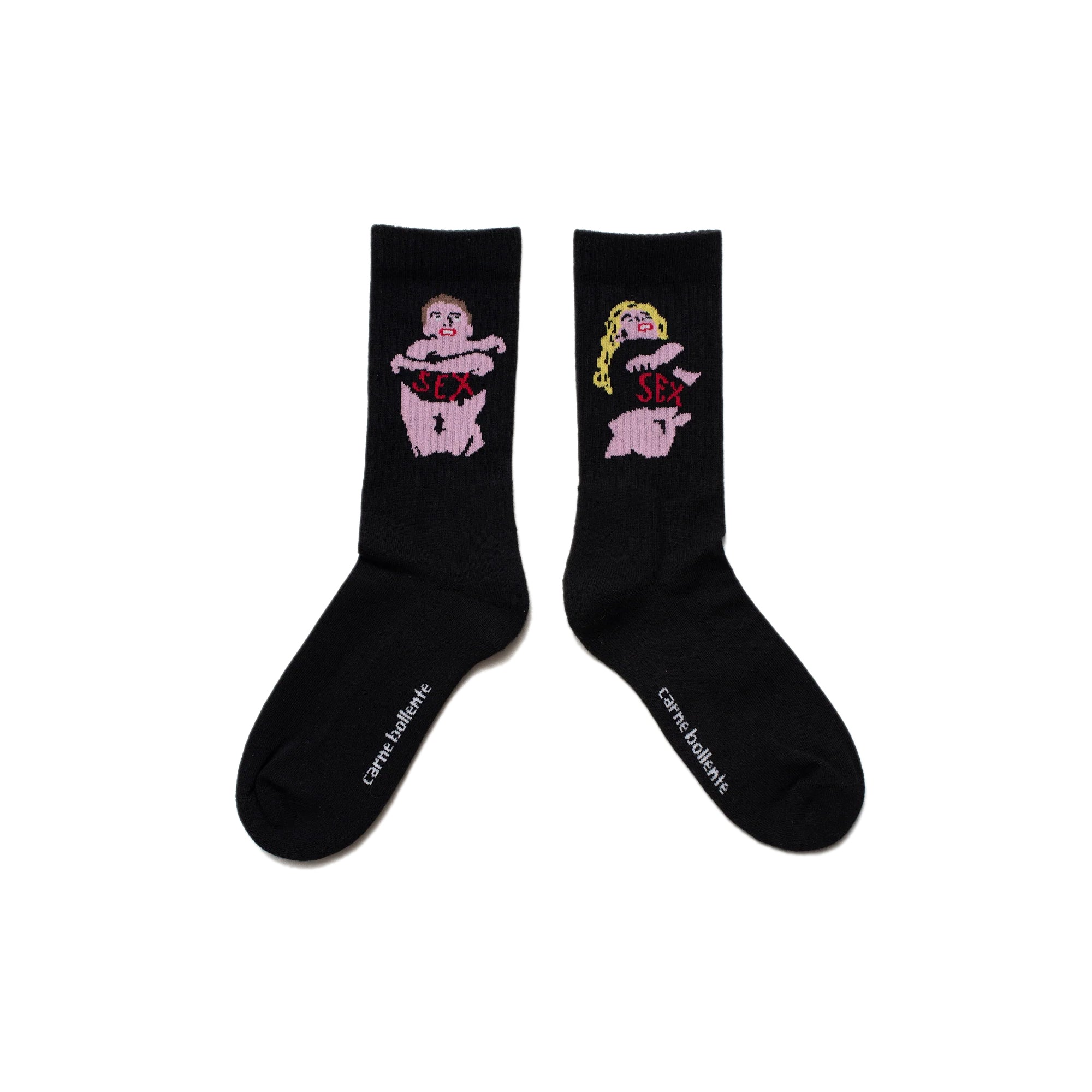 Carme Bollente Sock Strip Tease Socks