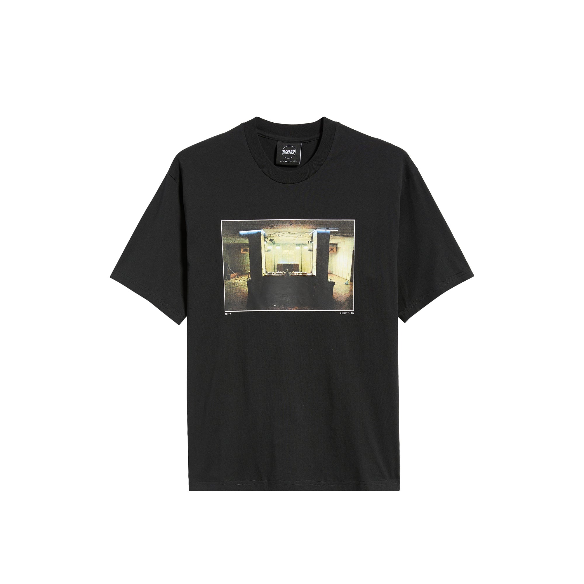 Boiler Room Mens Lights On Photo Tee