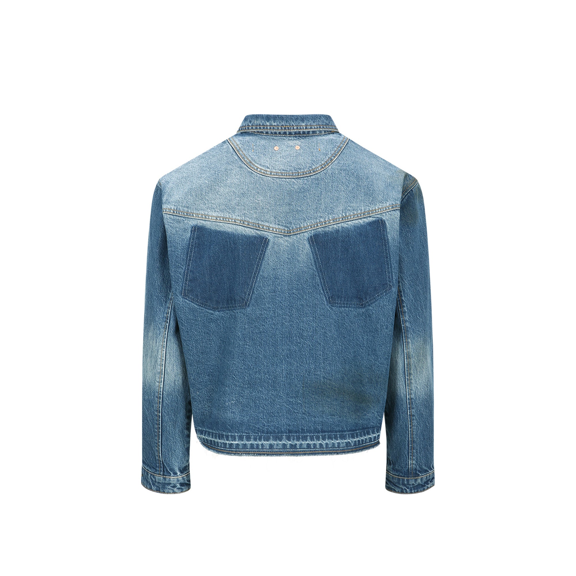 Andersson Bell Mens Rodeo Motorcycle Denim Jacket