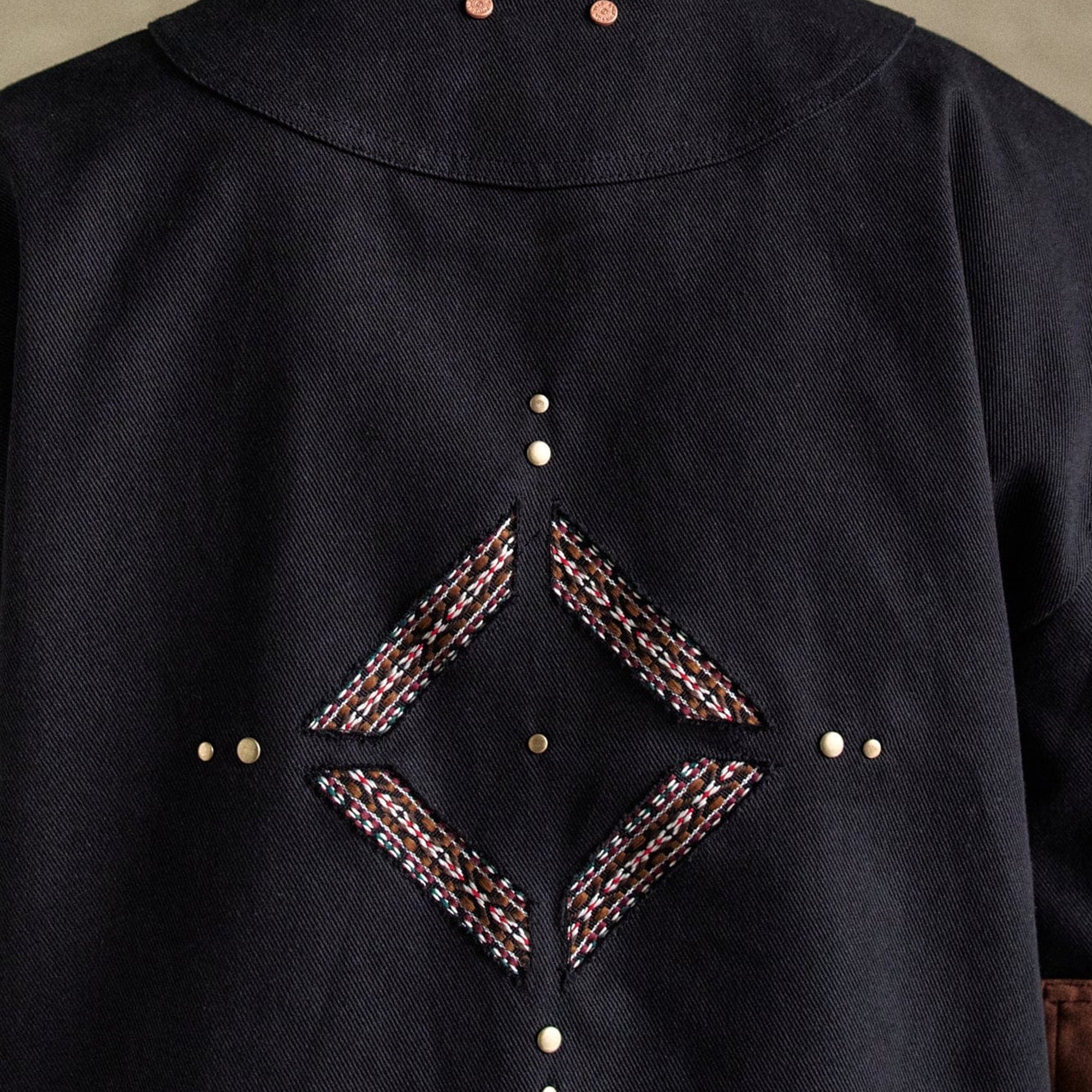 Andersson Bell Mens Cowboy Cotton Zip-Up Jacket