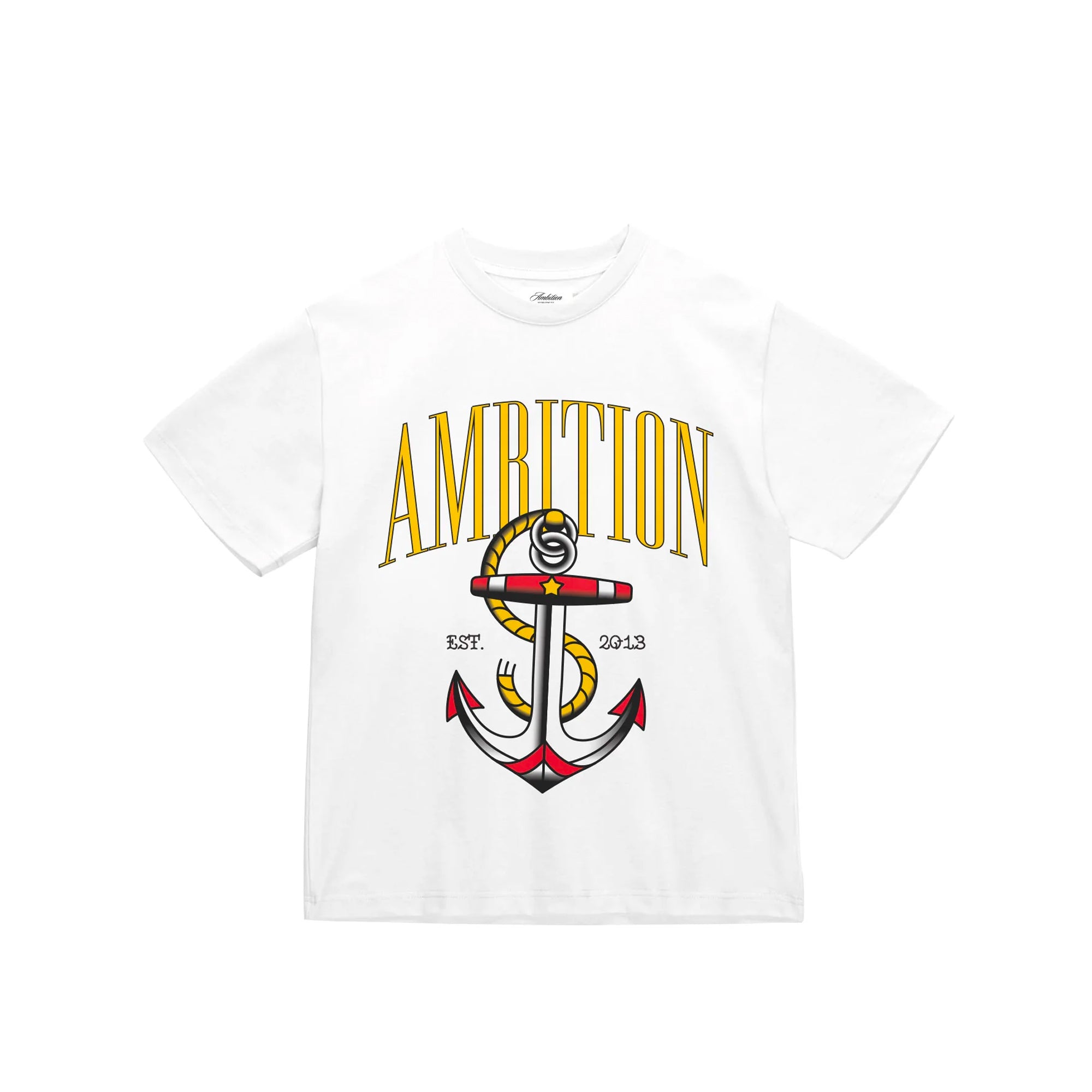 Ambition Worldwide Mens Anchor SS Tee