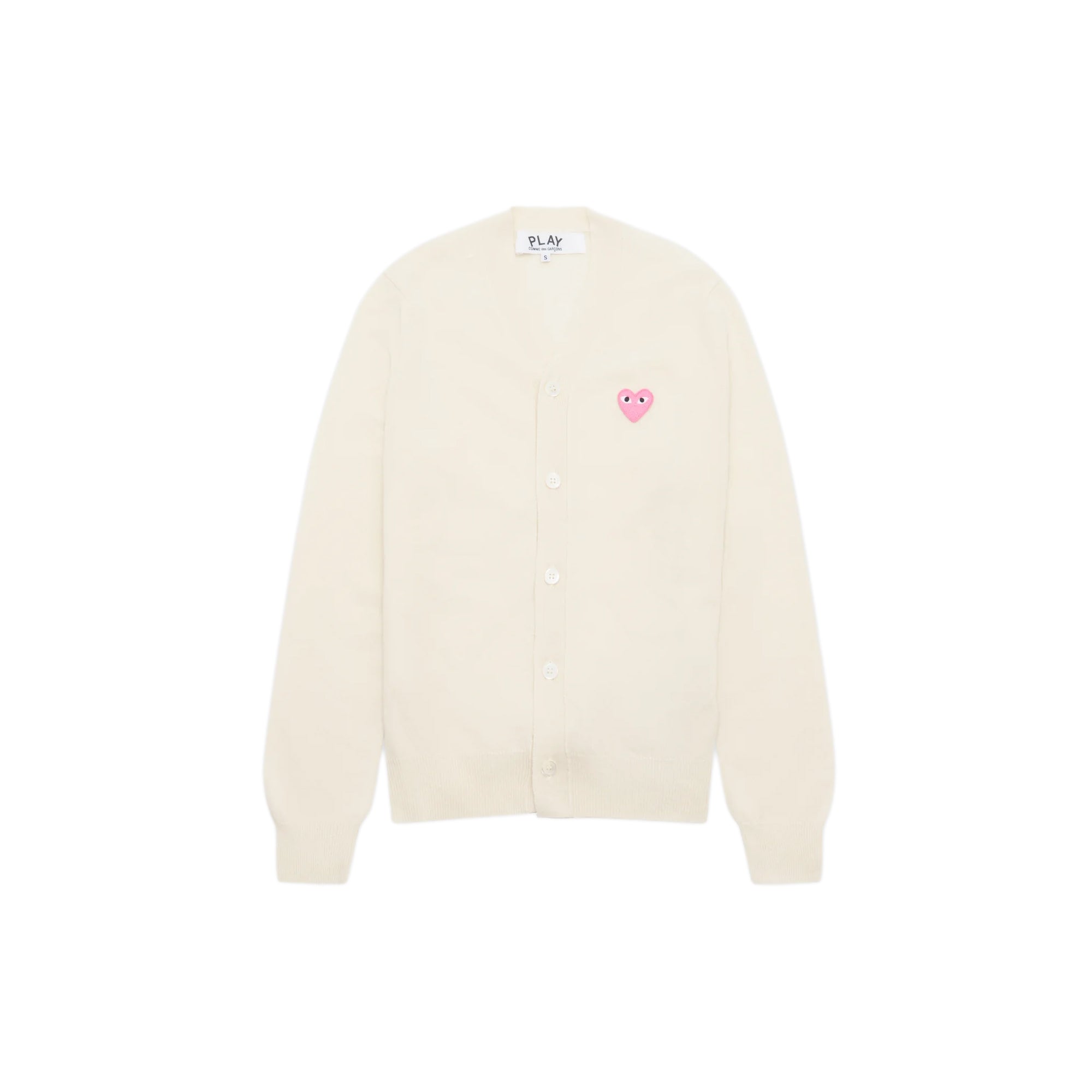 Comme des Garcons PLAY Mens V-Neck Cardigan