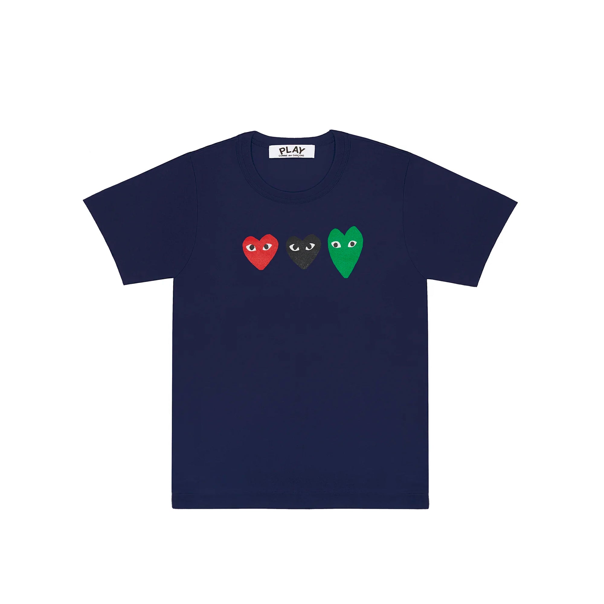 Comme des Garcons PLAY Mens Multi Heart SS Tee