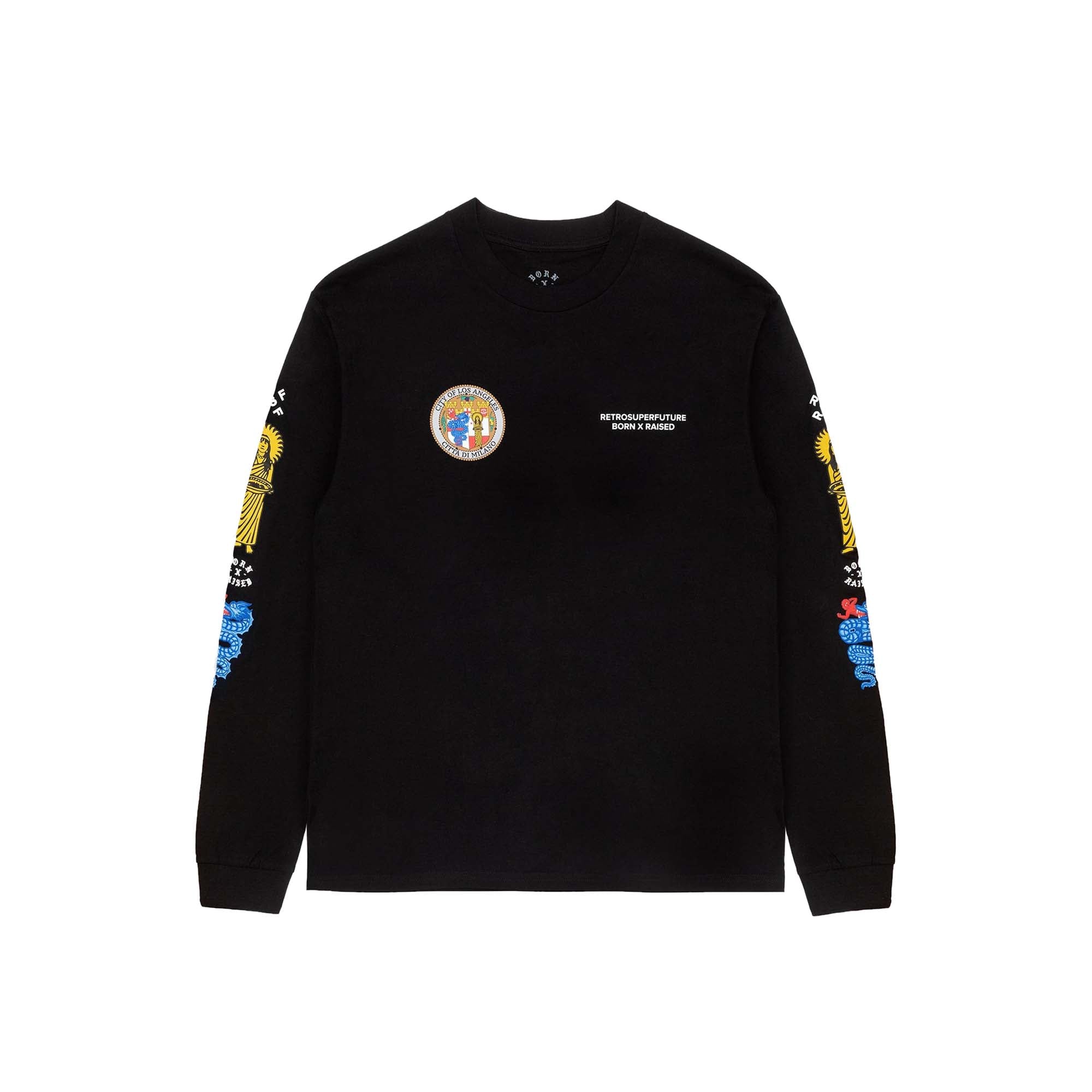 RETROSUPERFUTURE x Born x Raised Mens Grappa LS Tee