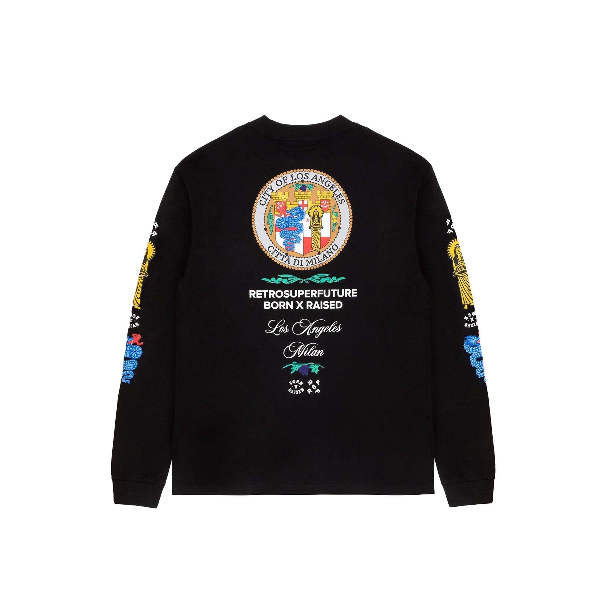RETROSUPERFUTURE x Born x Raised Mens Grappa LS Tee