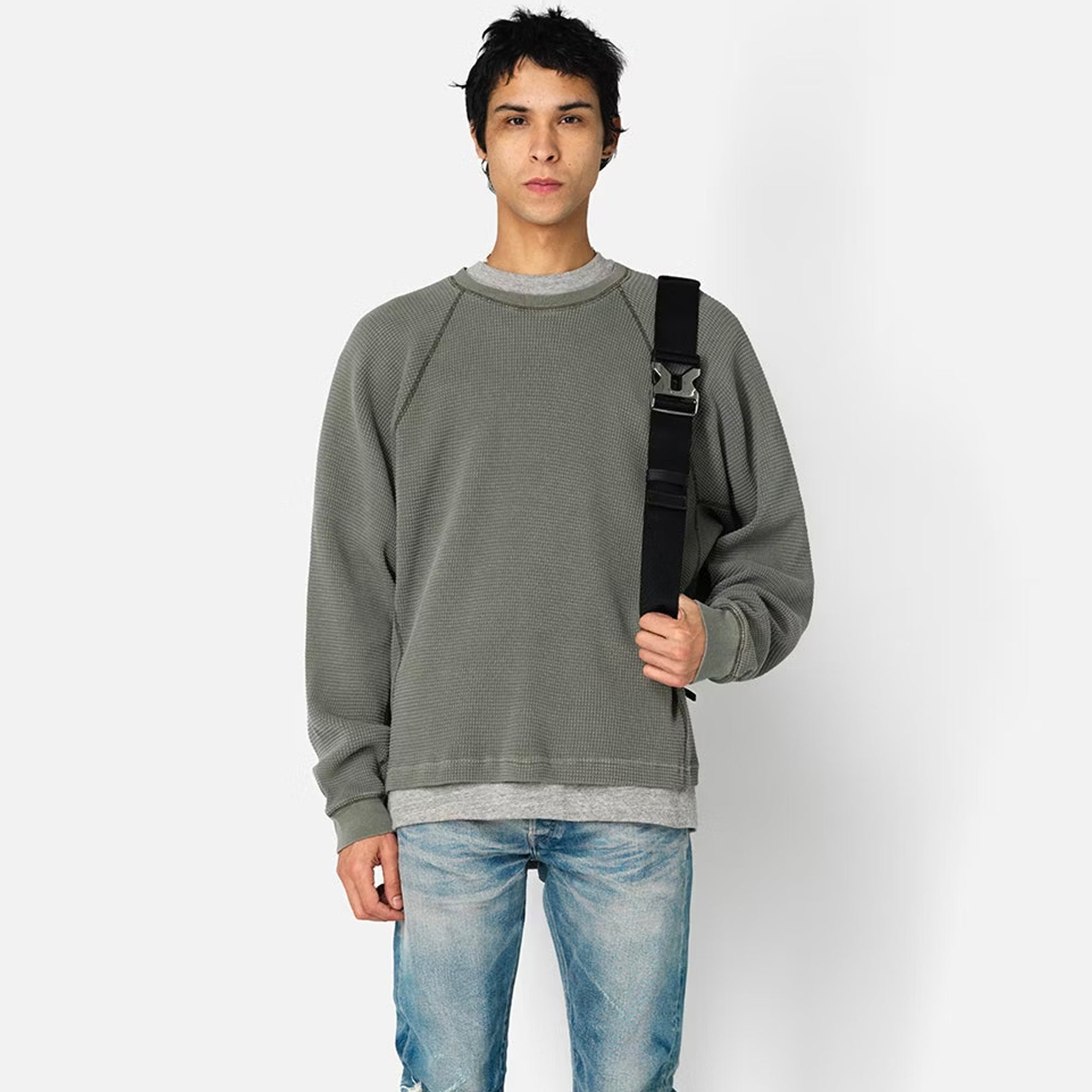 John Elliott Mens Thermal Crew