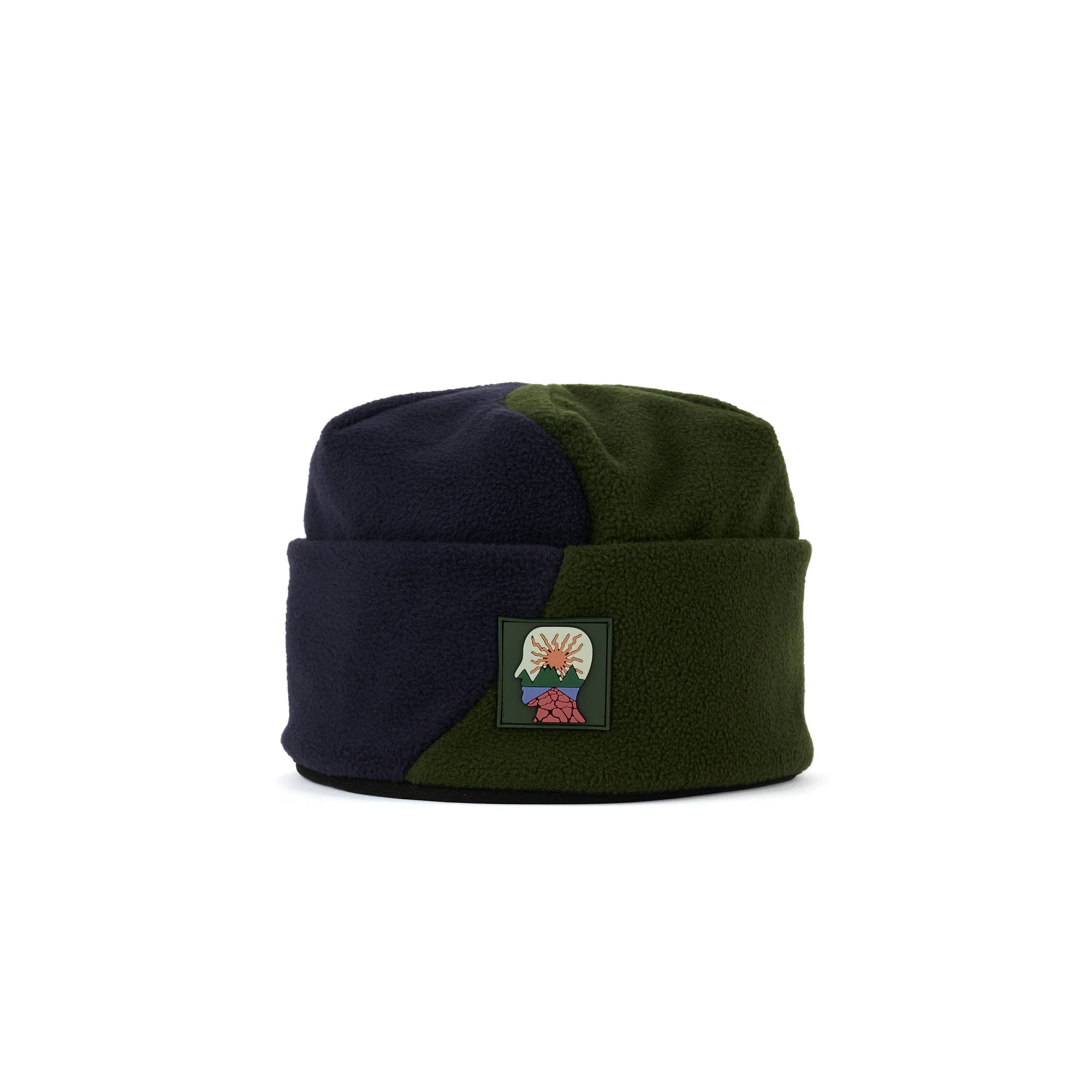 Brain Dead Organic Panel Polar Fleece Beanie