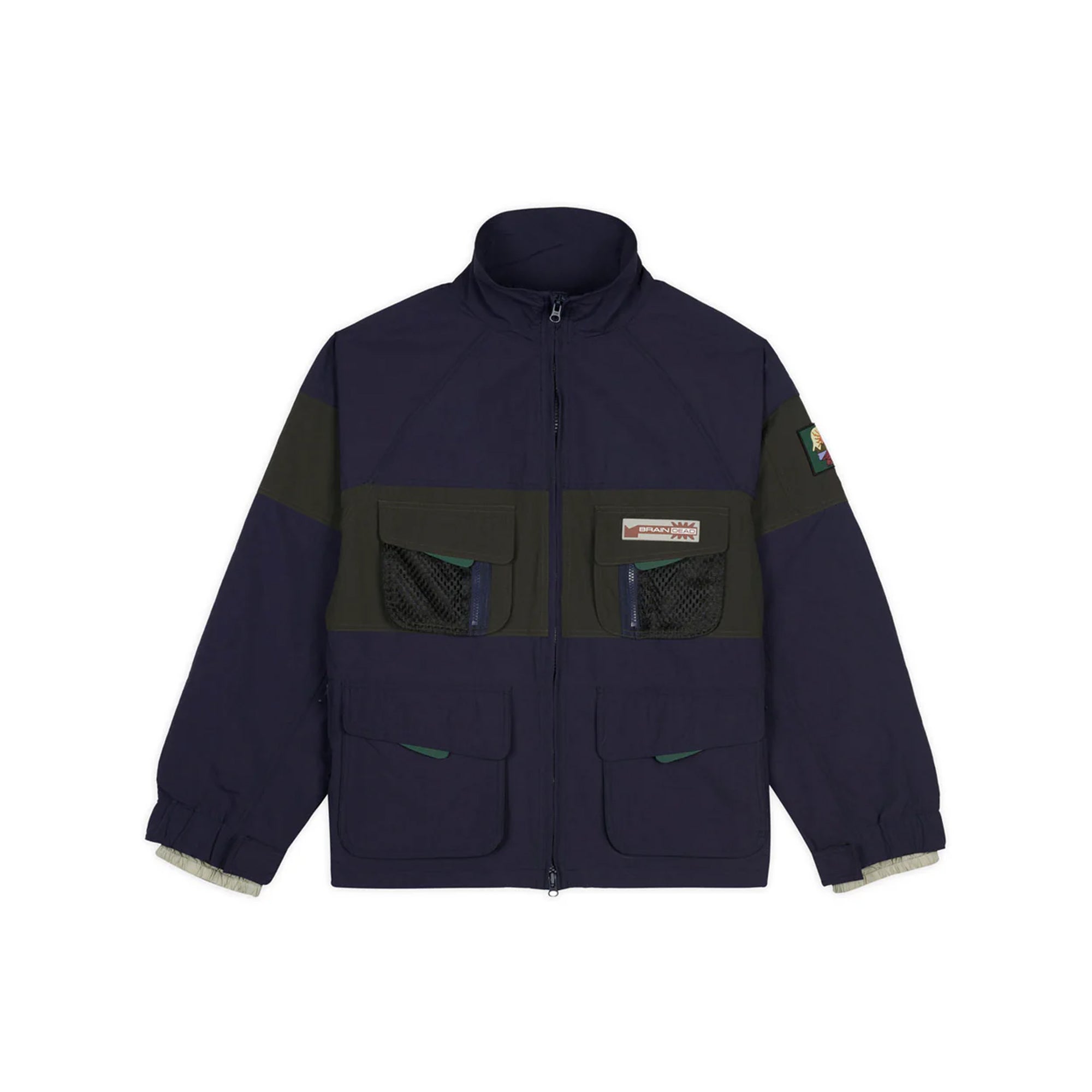 Brain Dead Mens Paneled Snow Jacket