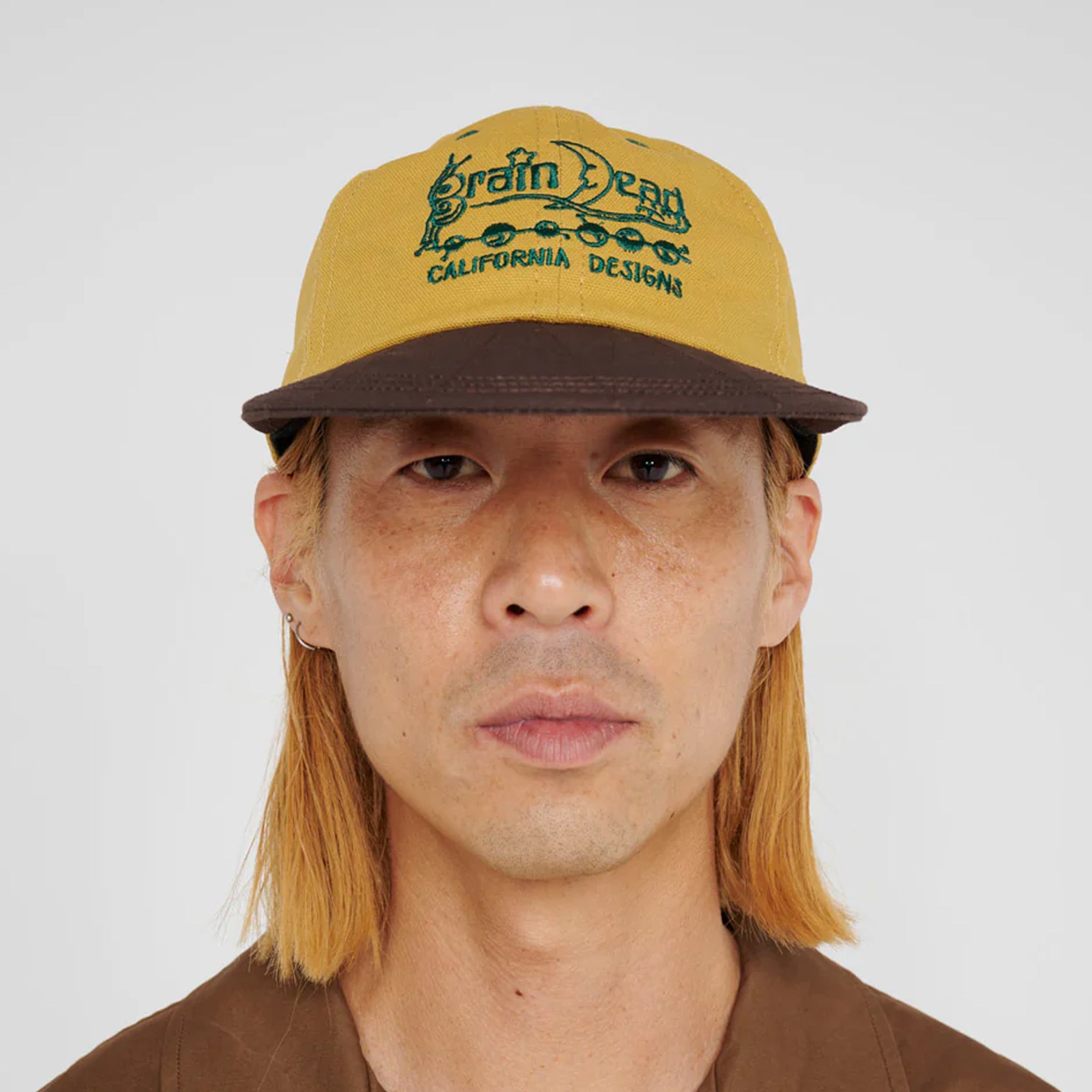 Brain Dead California Designs Long Brim Hat