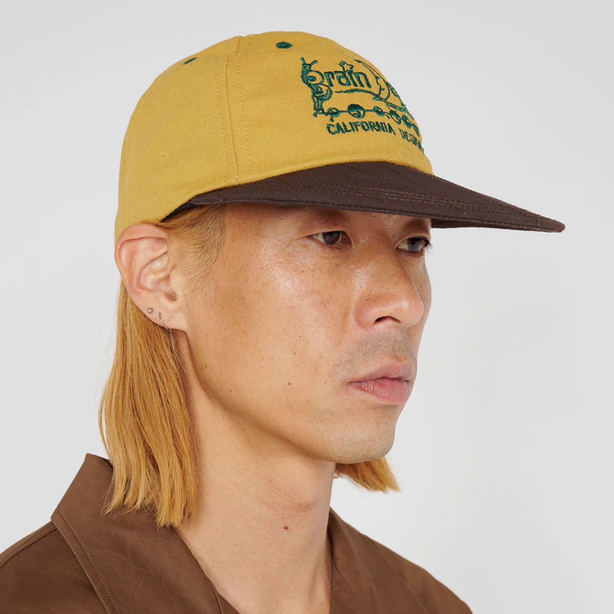 Brain Dead California Designs Long Brim Hat
