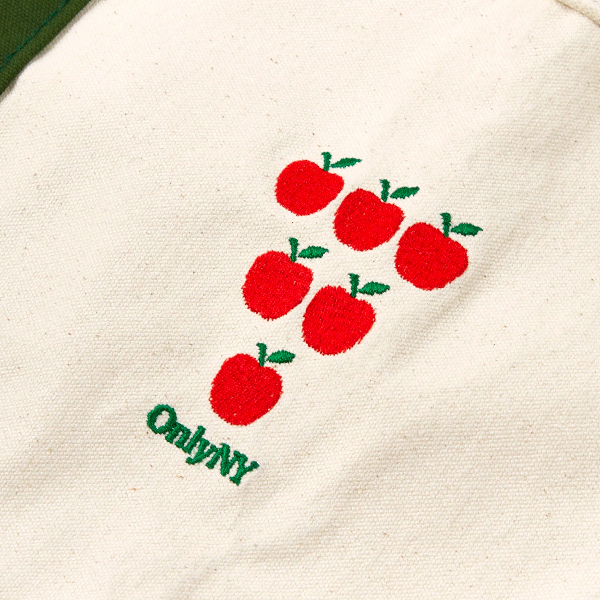 Only NY Lil' Apple Stack Heavyweight Tote Bag