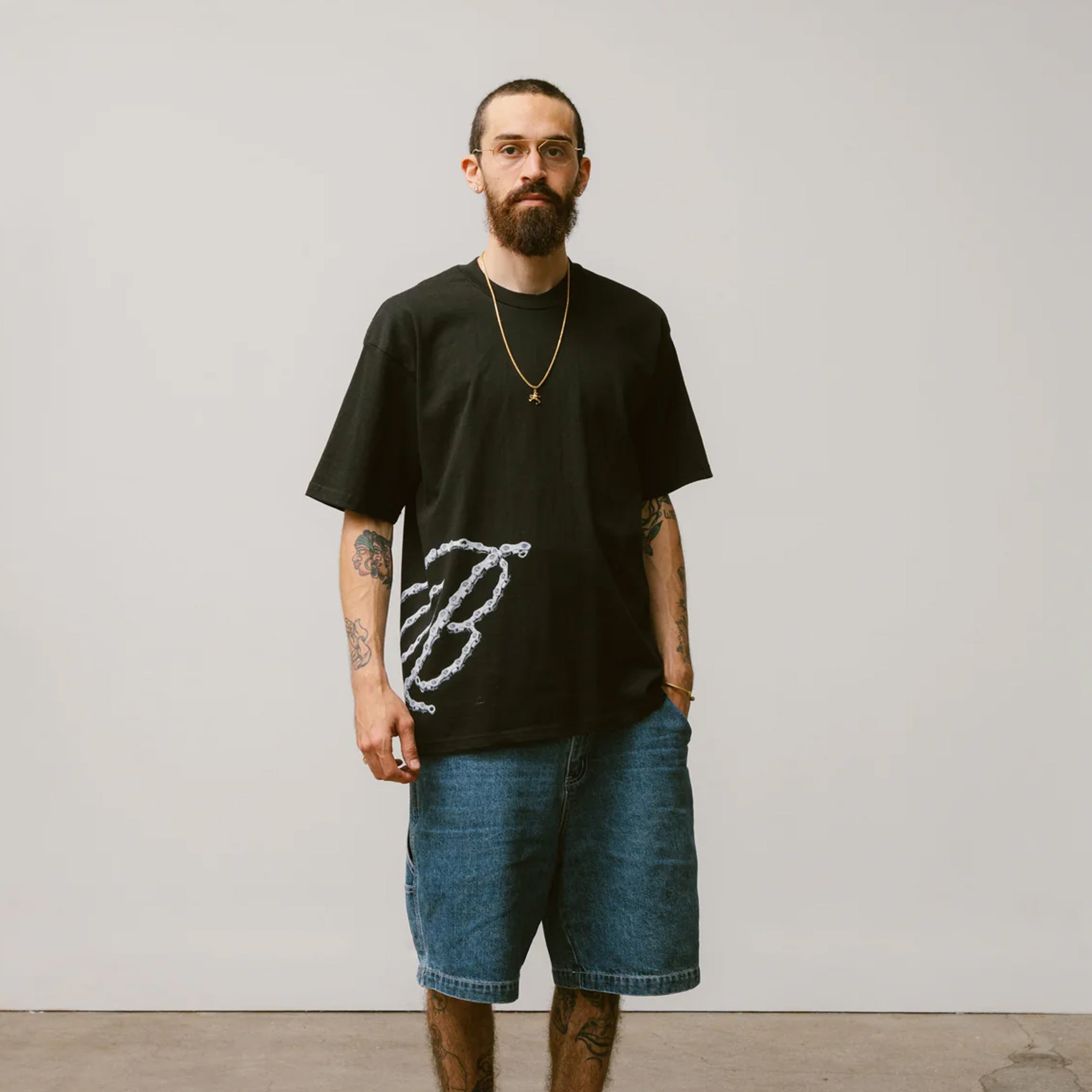 Brigade Mens Bike Chain Tee