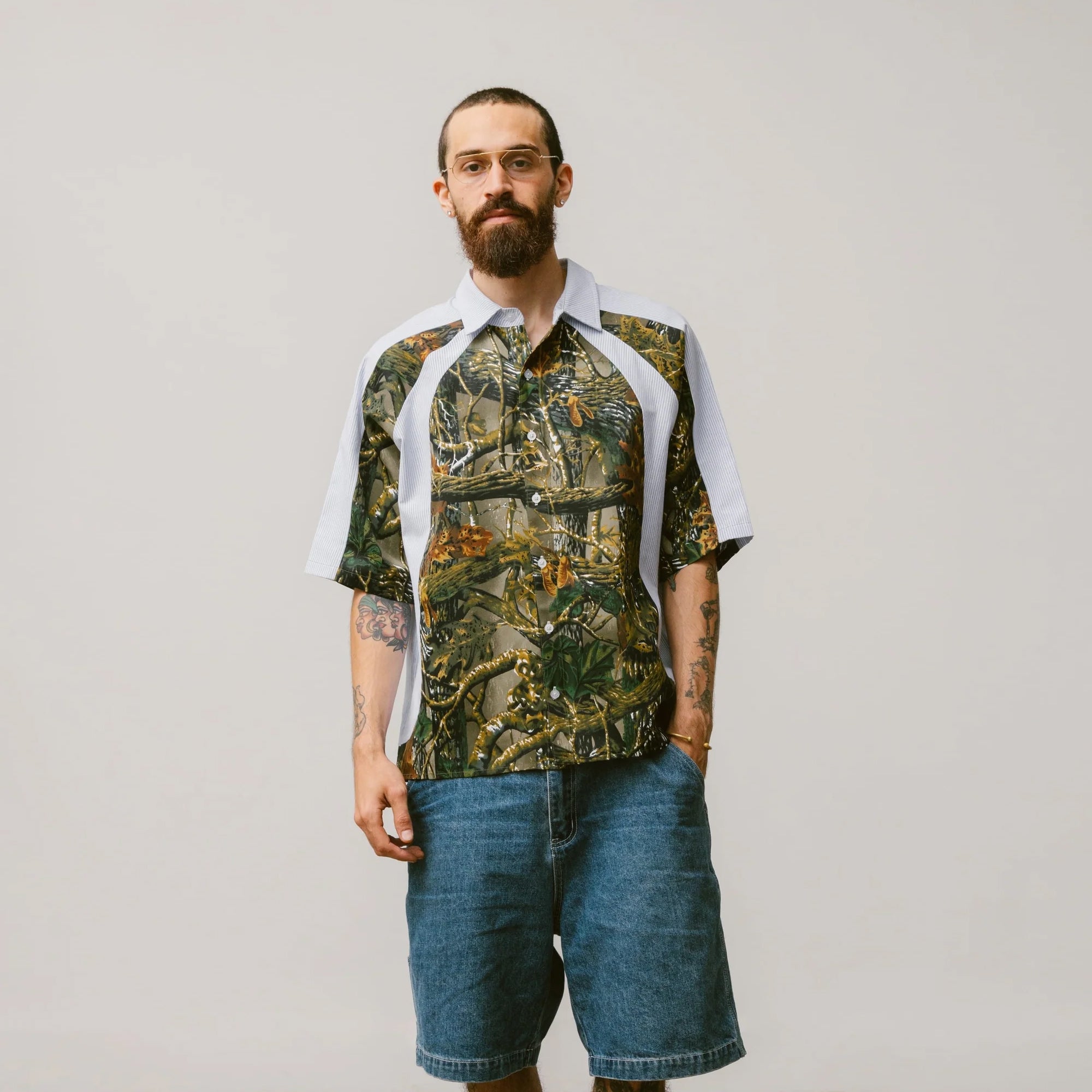 Brigade Mens Velodrome Button Up Shirt