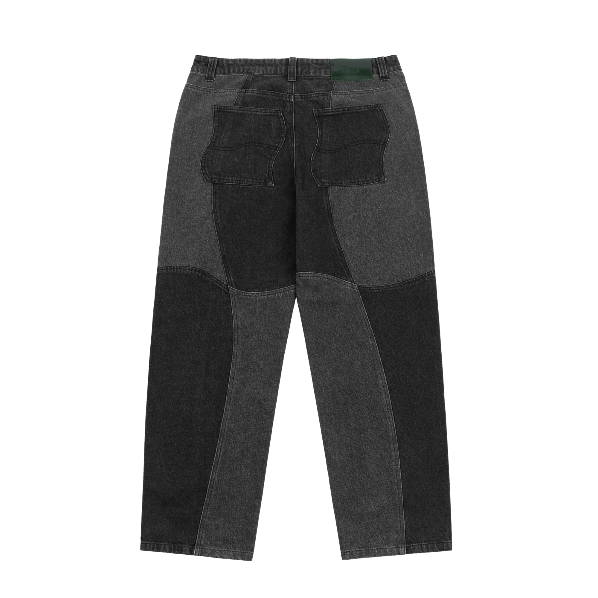Dime Mens Blocked Relaxed Denim Pants