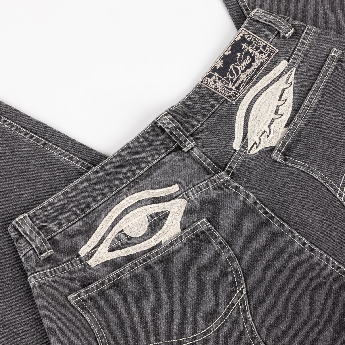 Dime Mens Baggy Wink Denim Pants