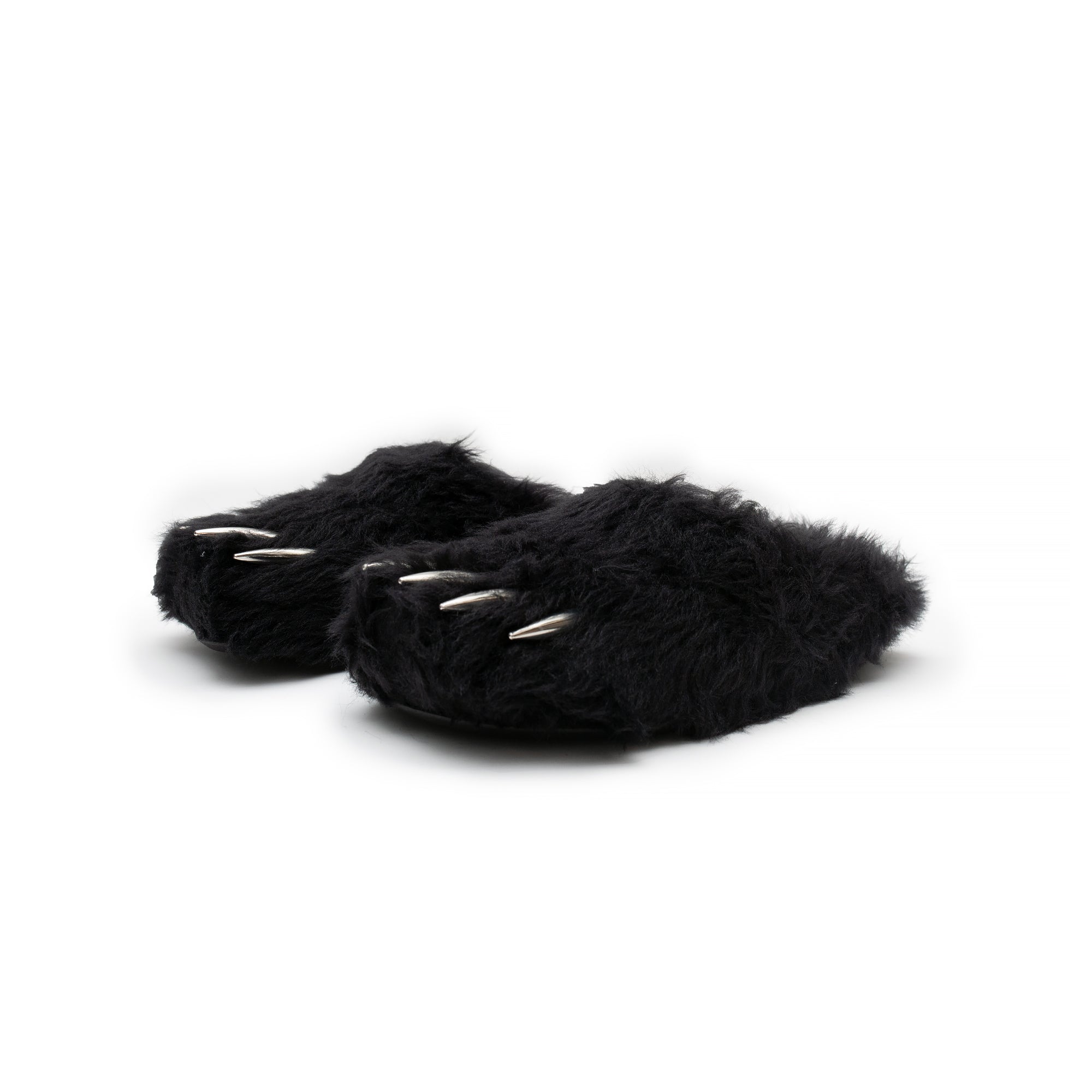 Bravest Studios Black Bear Claw Mule Sandals