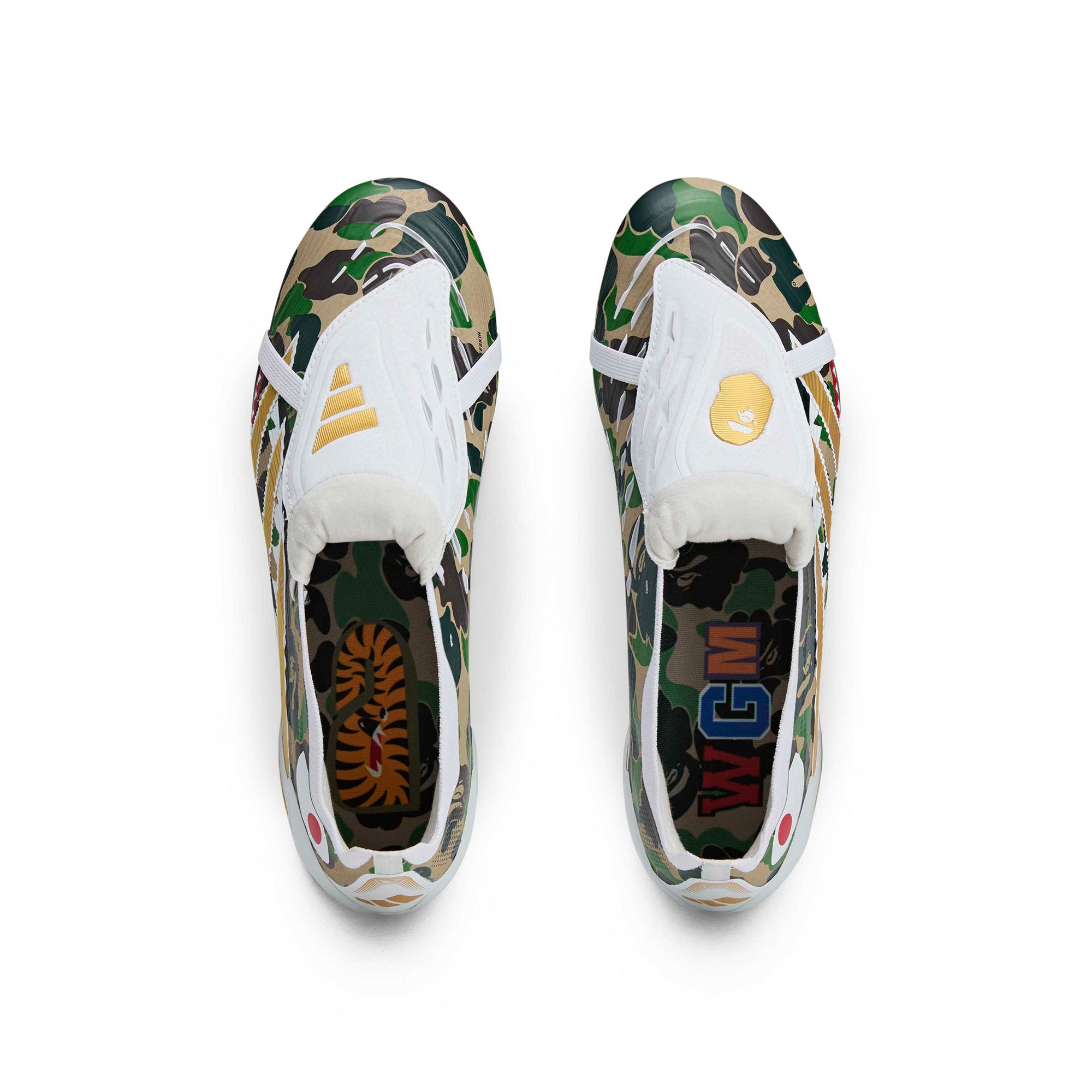 Adidas x BAPE Mens Predator Elite FT Cleats