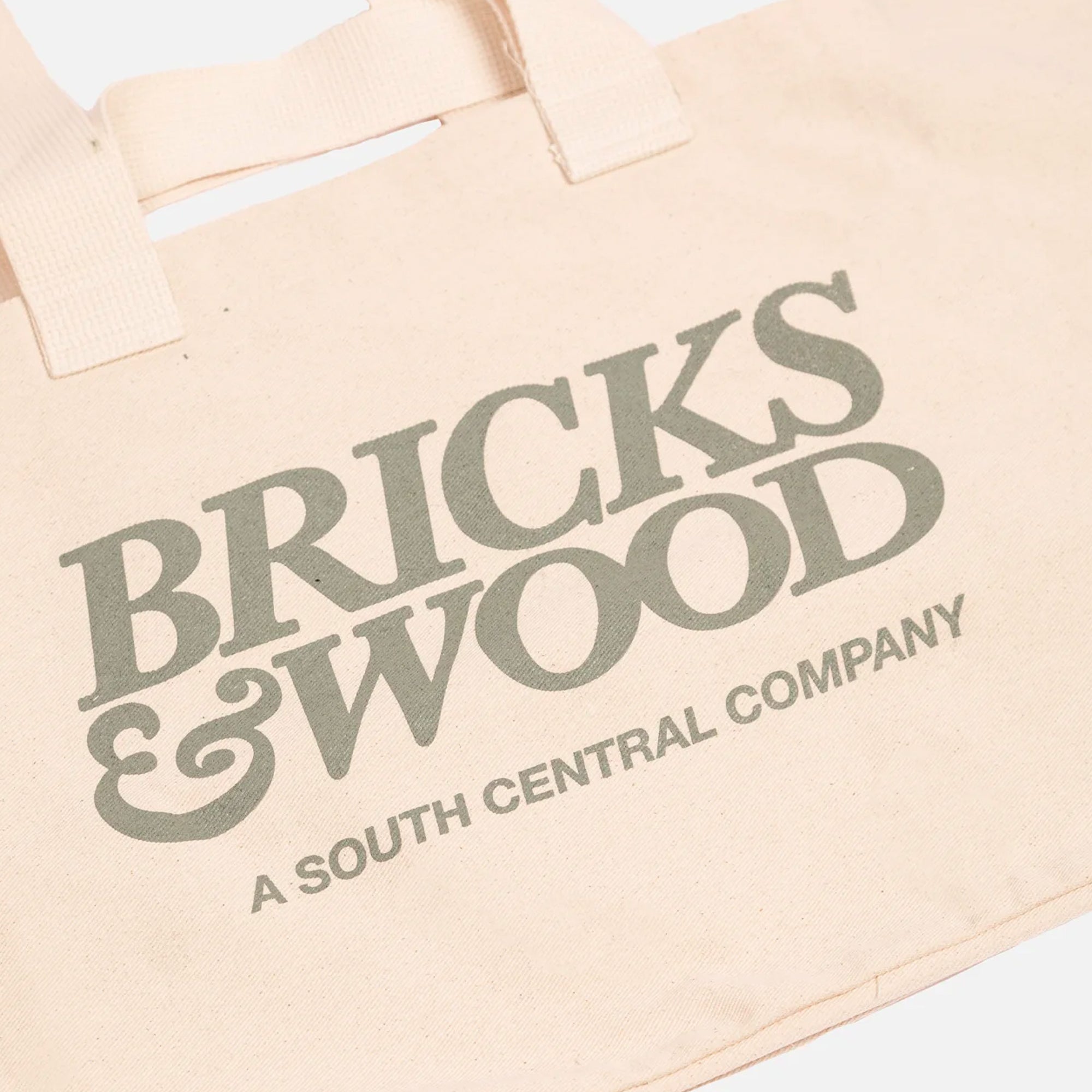 Bricks & Wood Logo Jumbo Tote Bag