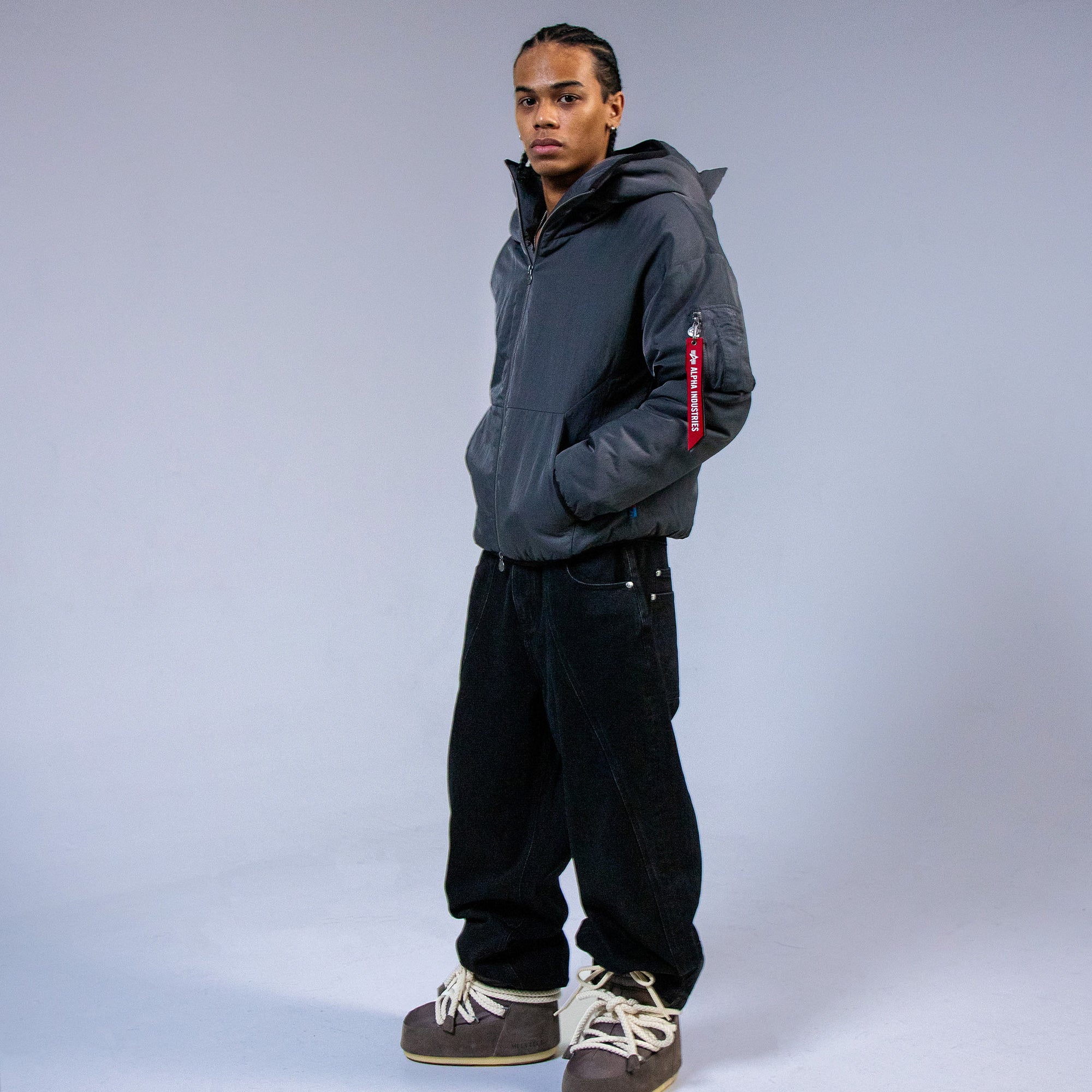 VANDYTHEPINK x Alpha Industries Mens Animal Jacket