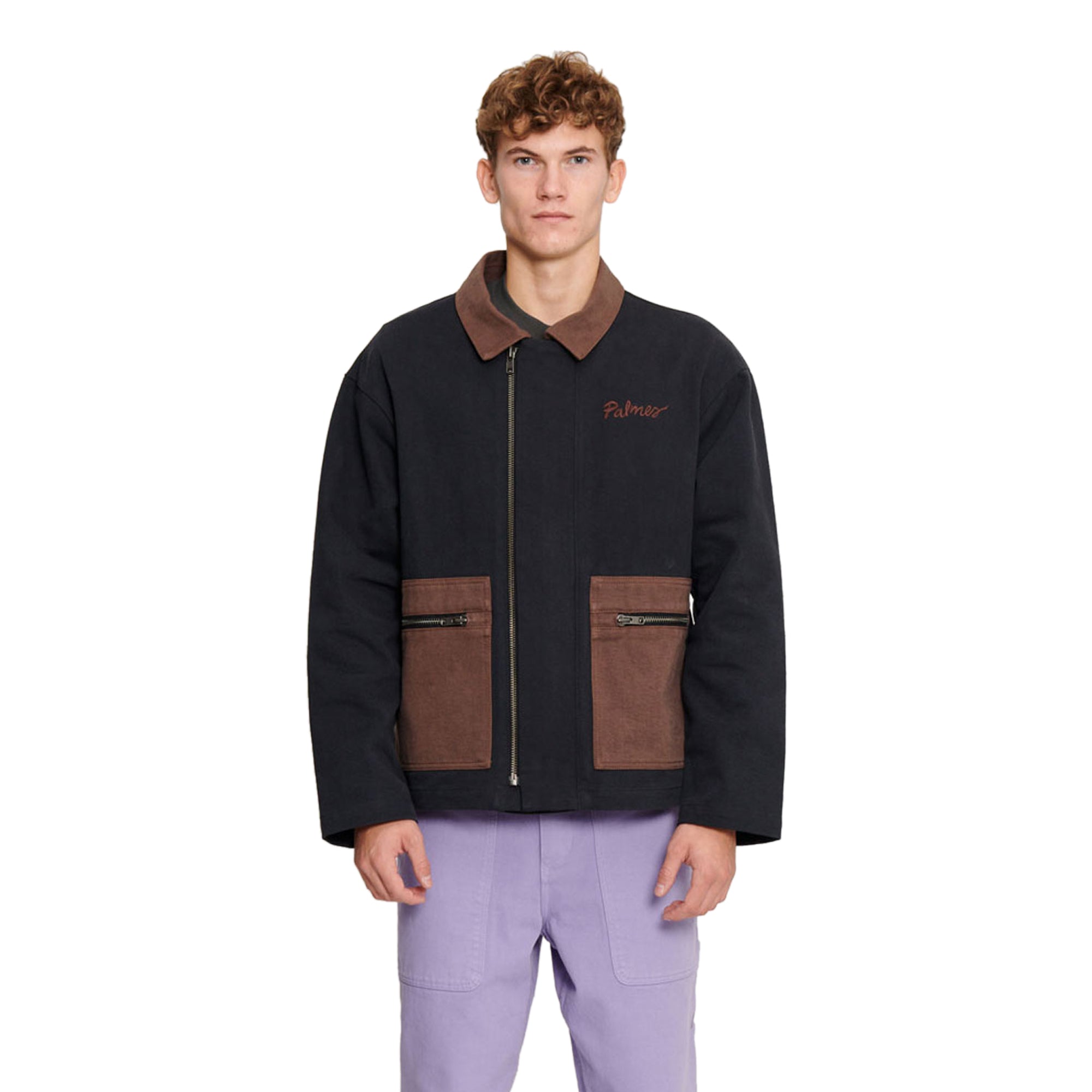 Palmes Mens Double Zip Jacket